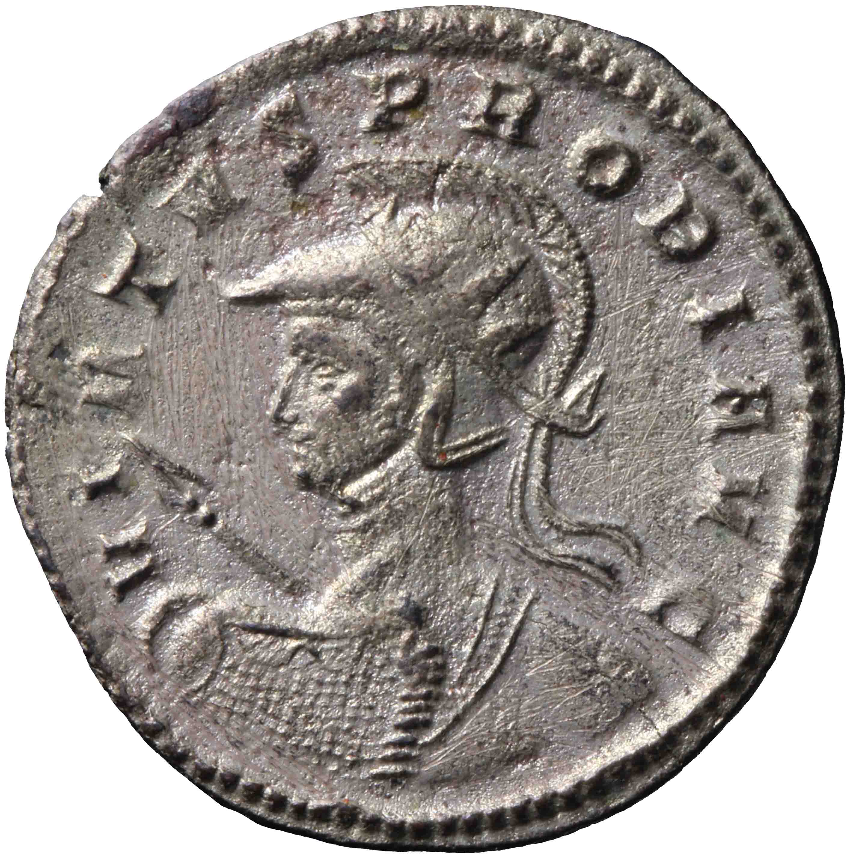 Image of the obverse. antoninianus. Inventory number:RO-09647