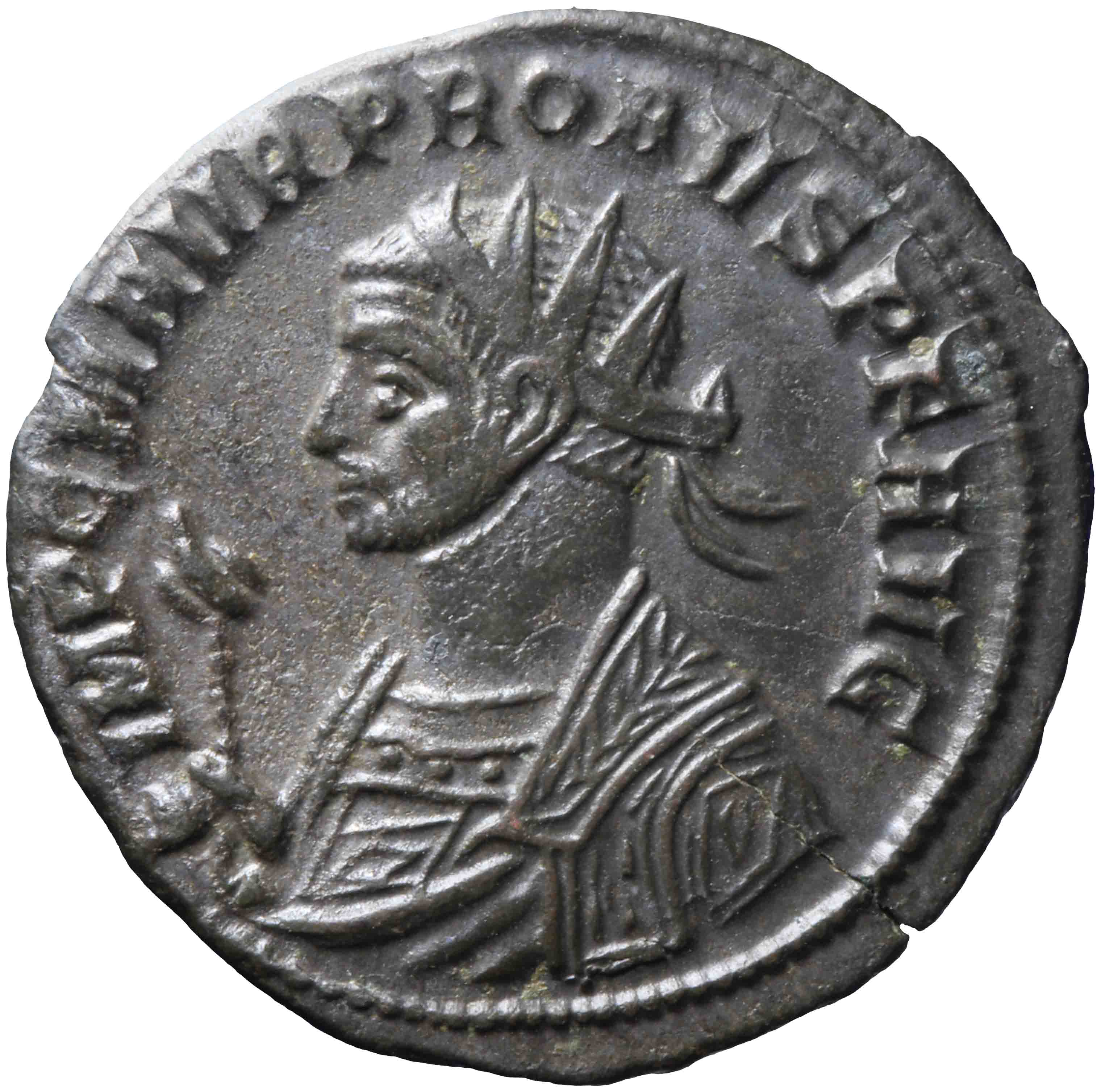 Image of the obverse. antoninianus. Inventory number:RO-09663