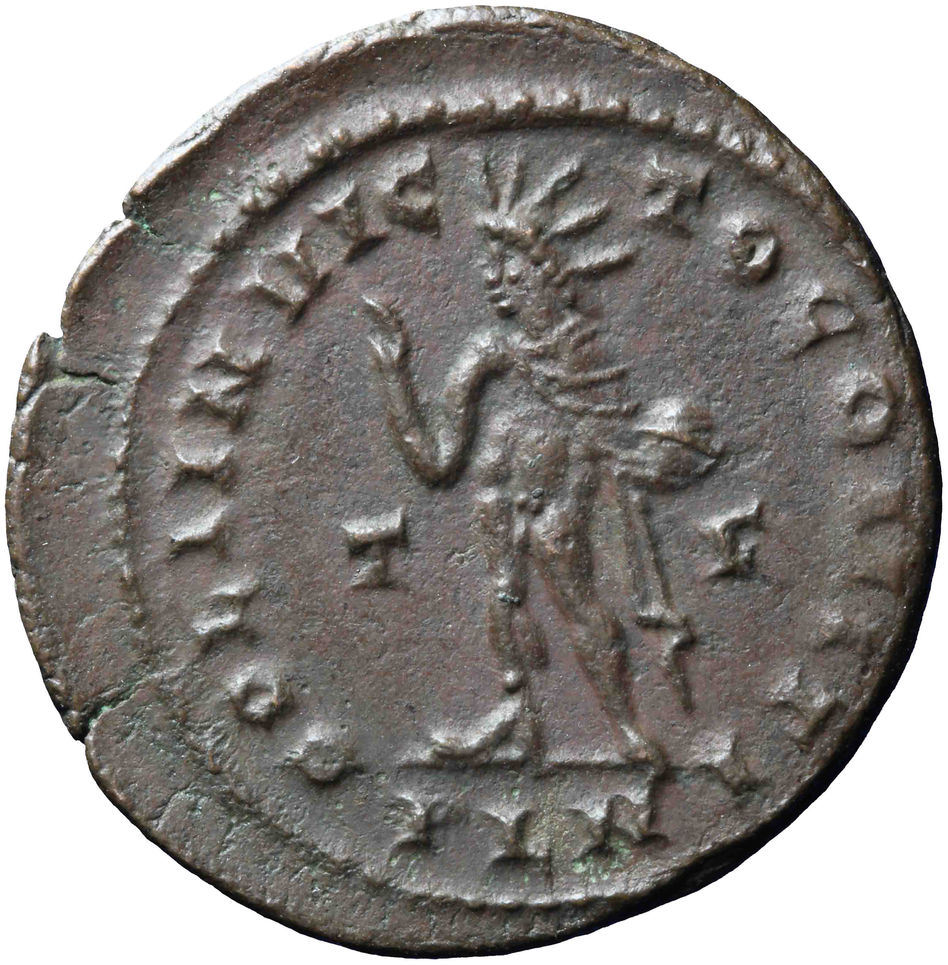 Image of the reverse. nummus. Inventory number:RO-11163