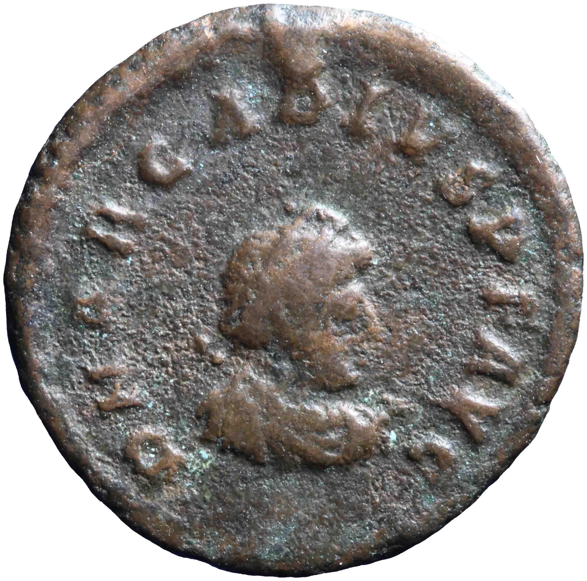 Image of the obverse. AE4. Inventory number:RO-12978