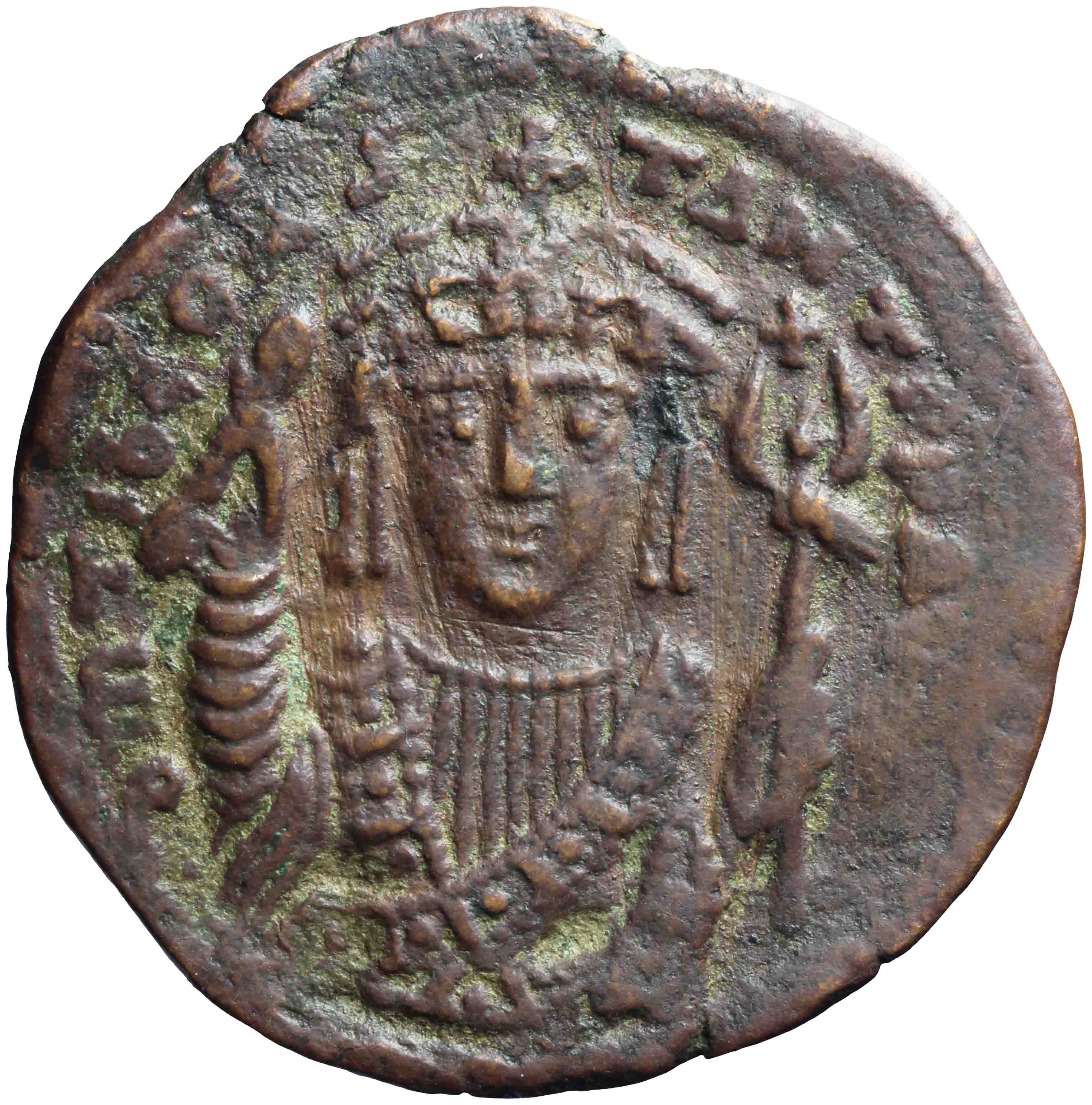 Image of the obverse. follis. Inventory number:RO-13365