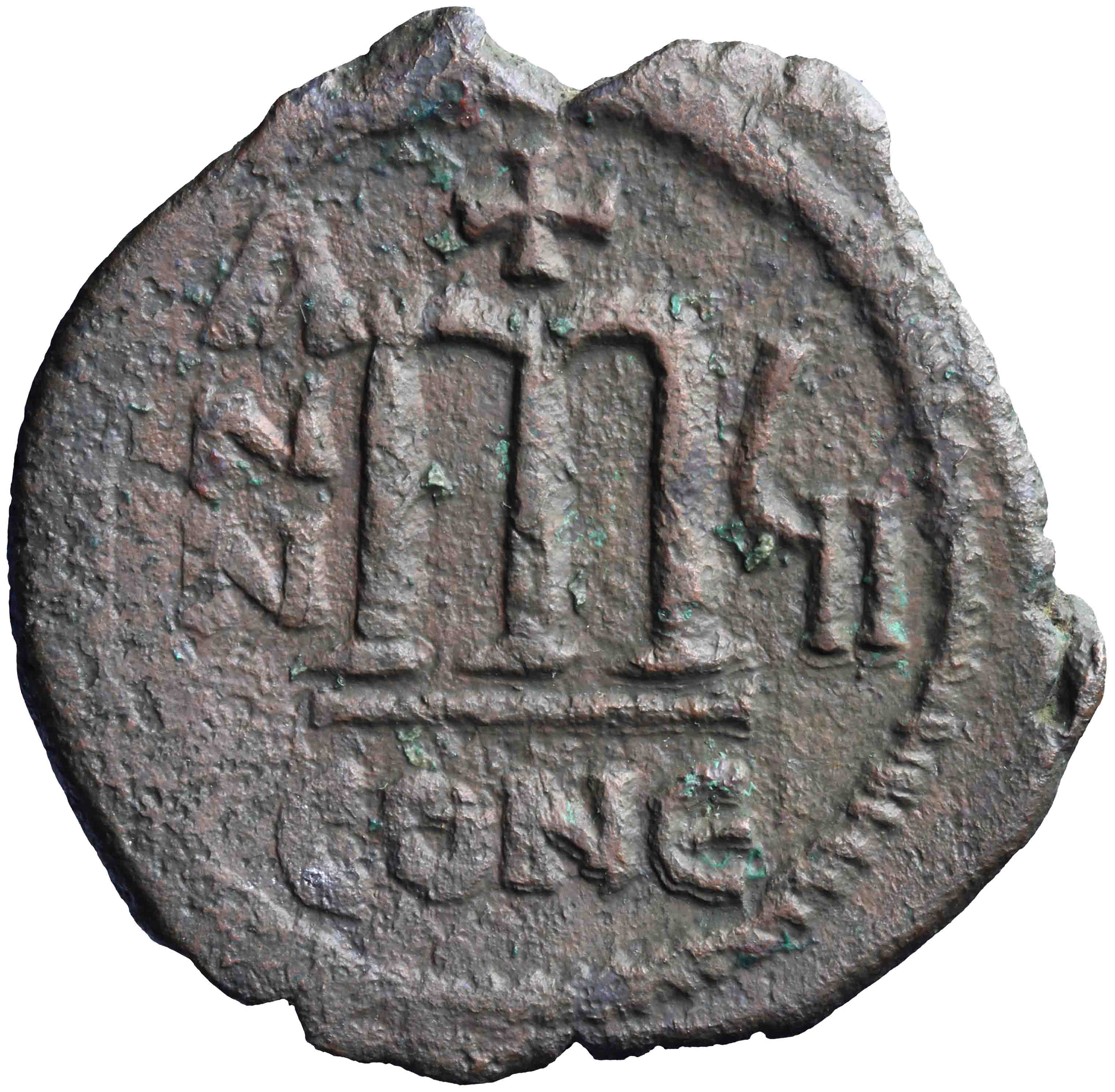 Image of the reverse. follis. Inventory number:RO-13368