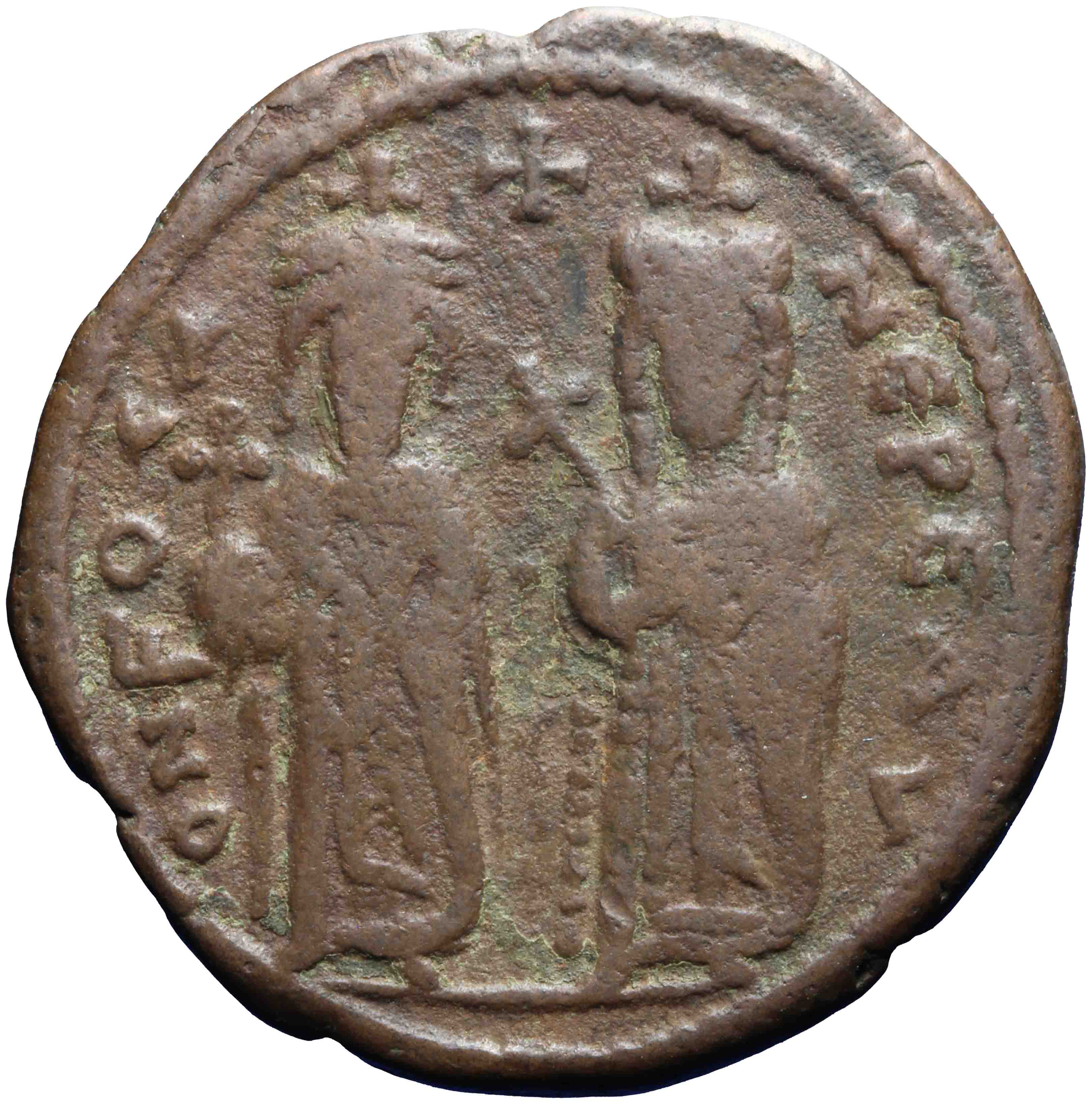 Image of the obverse. follis. Inventory number:RO-13488