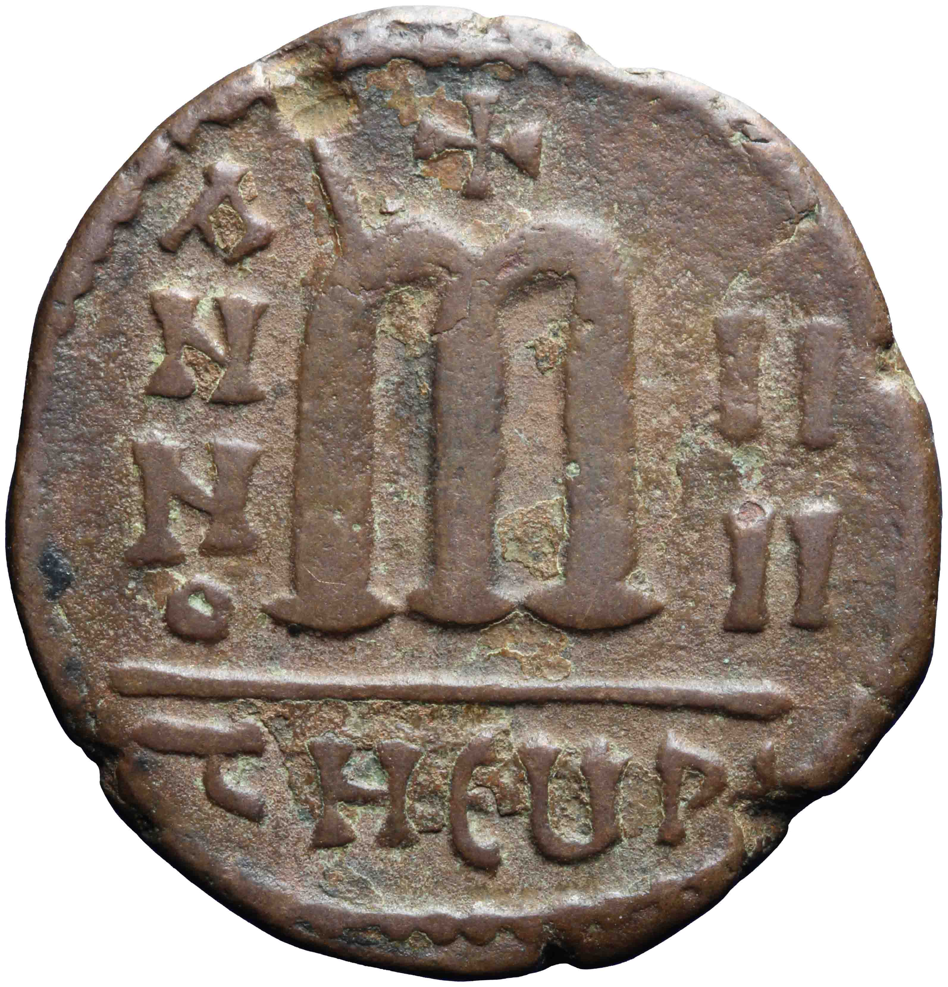 Image of the reverse. follis. Inventory number:RO-13488
