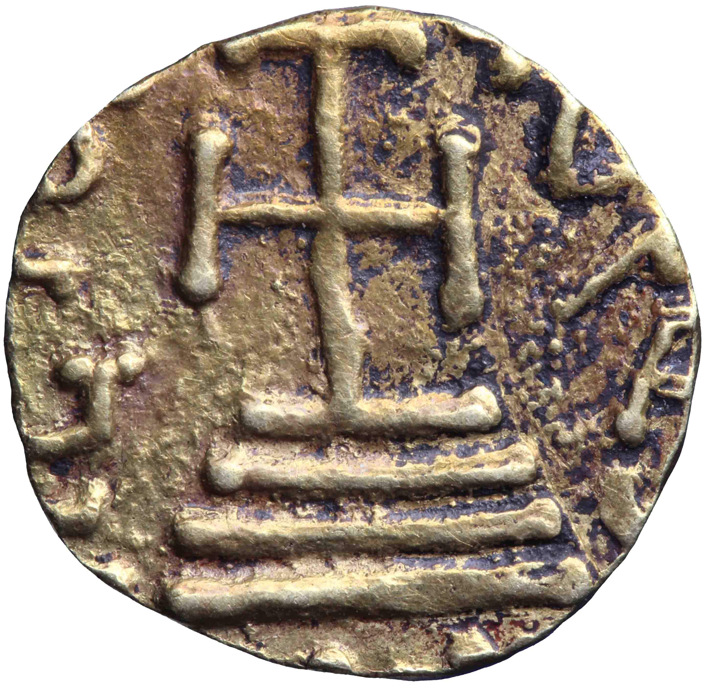 Afbeelding van de keerzijde. solidus. Inventarisnummer:RO-13603