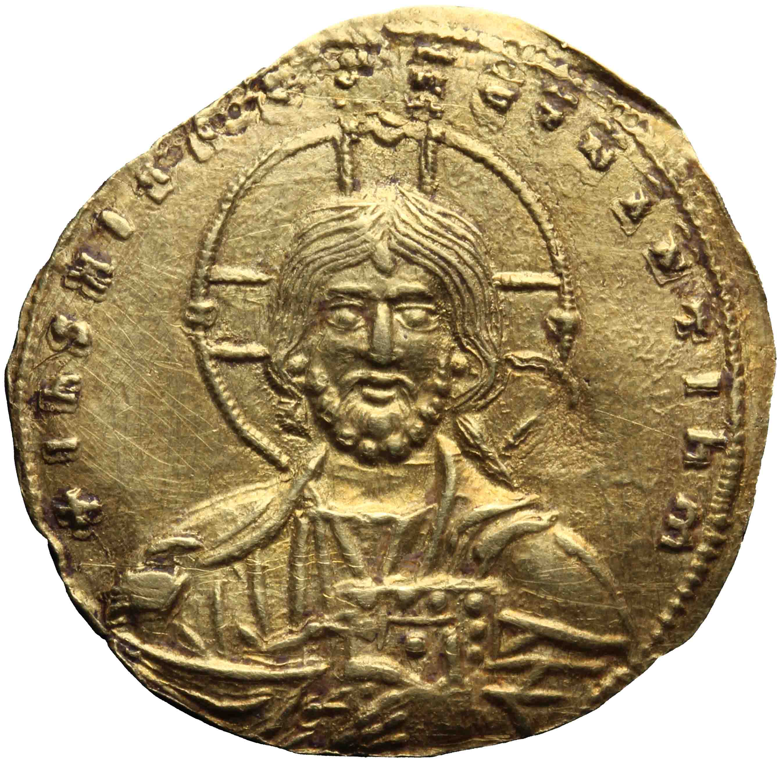Afbeelding van de voorzijde. solidus. Inventarisnummer:RO-13783