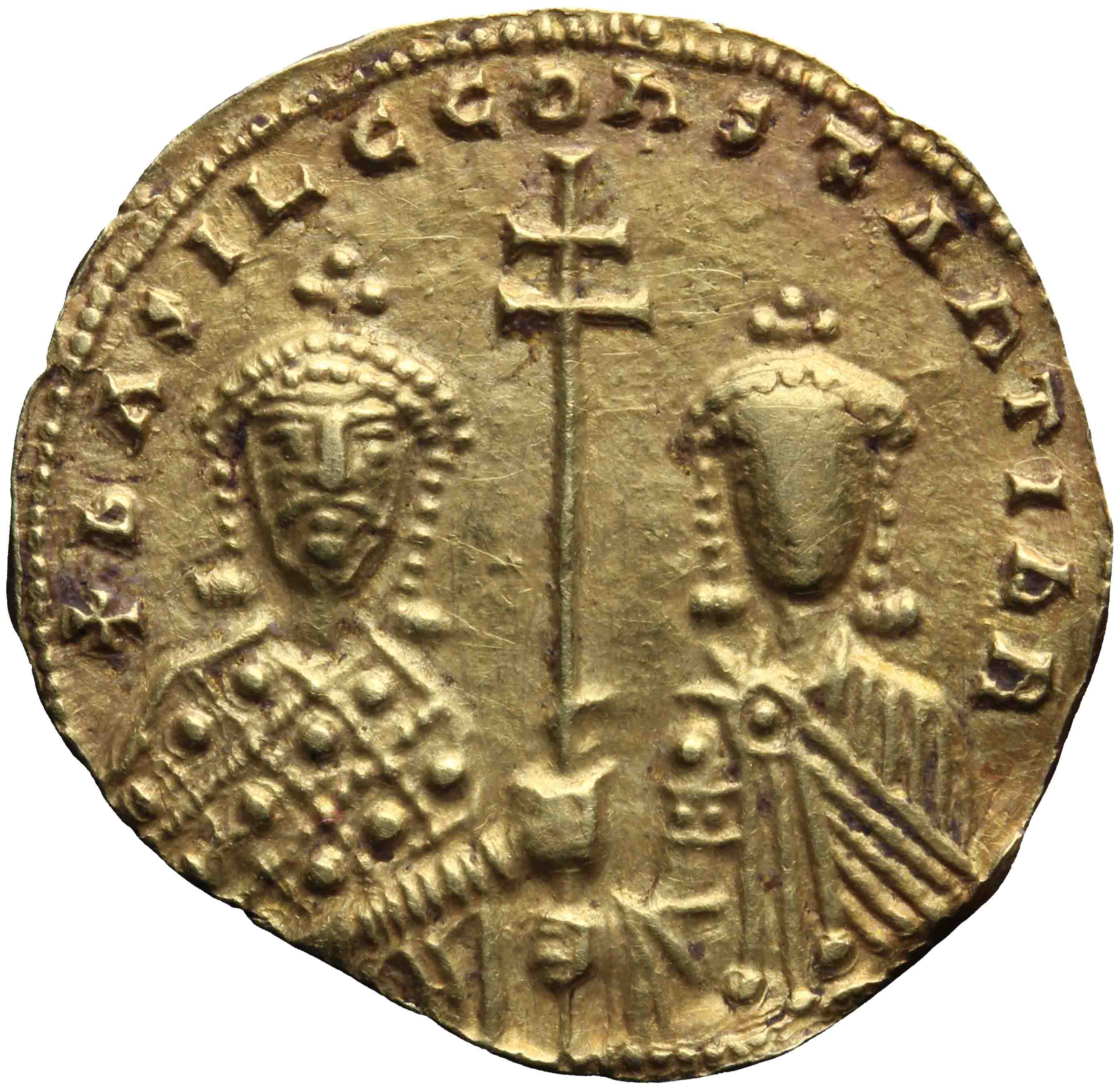Afbeelding van de keerzijde. solidus. Inventarisnummer:RO-13783