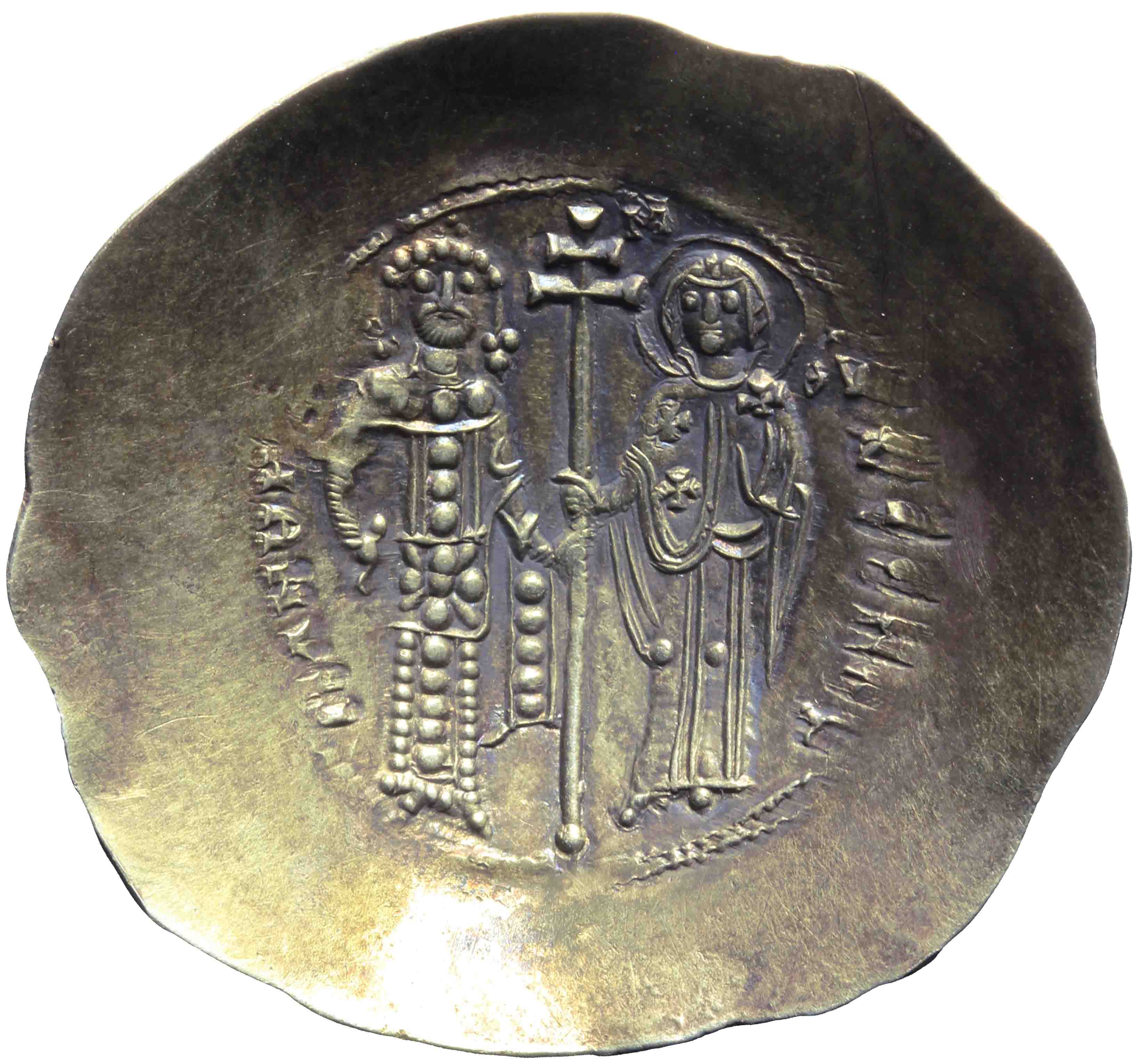 Image of the reverse. aspron trachy. Inventory number:RO-13874