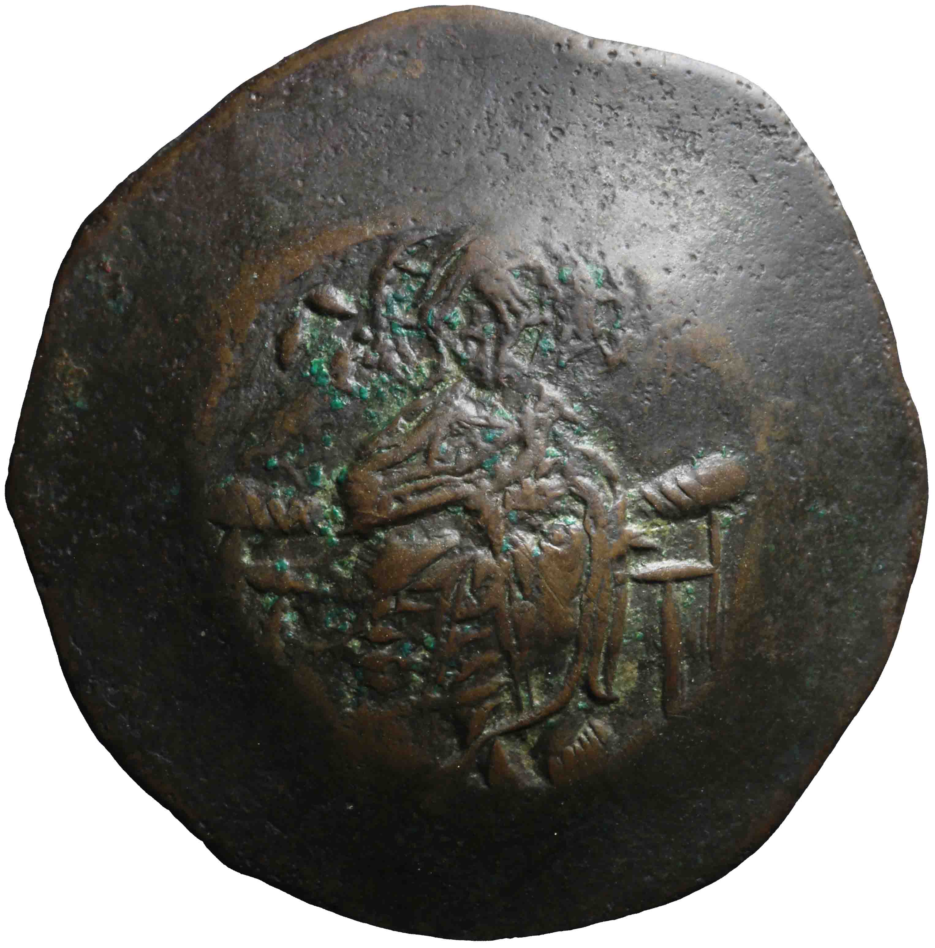 Afbeelding van de voorzijde. aspron trachy. Inventarisnummer:RO-13877