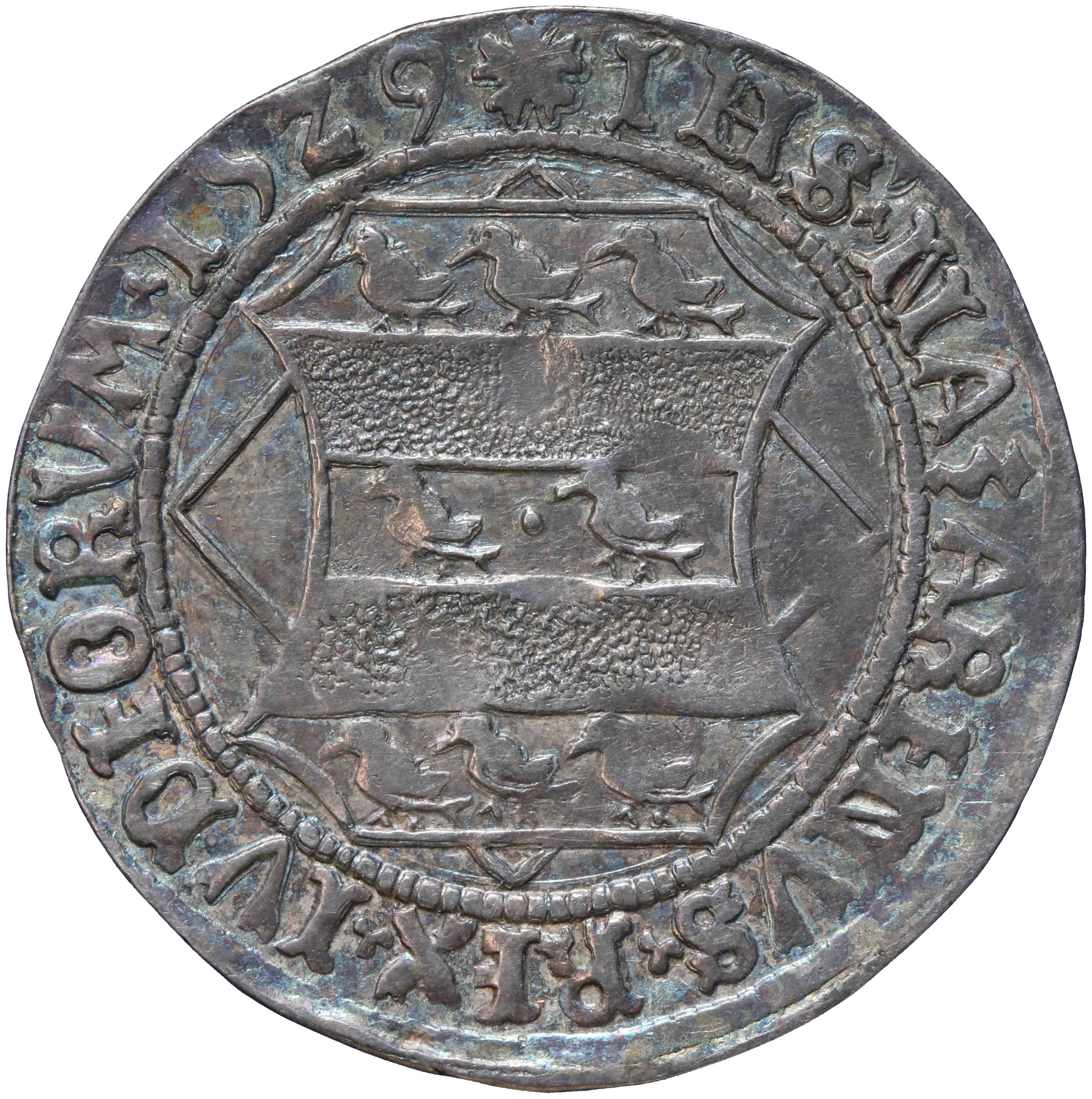 Afbeelding van de voorzijde. rekenpenning. Inventarisnummer:RP-00892