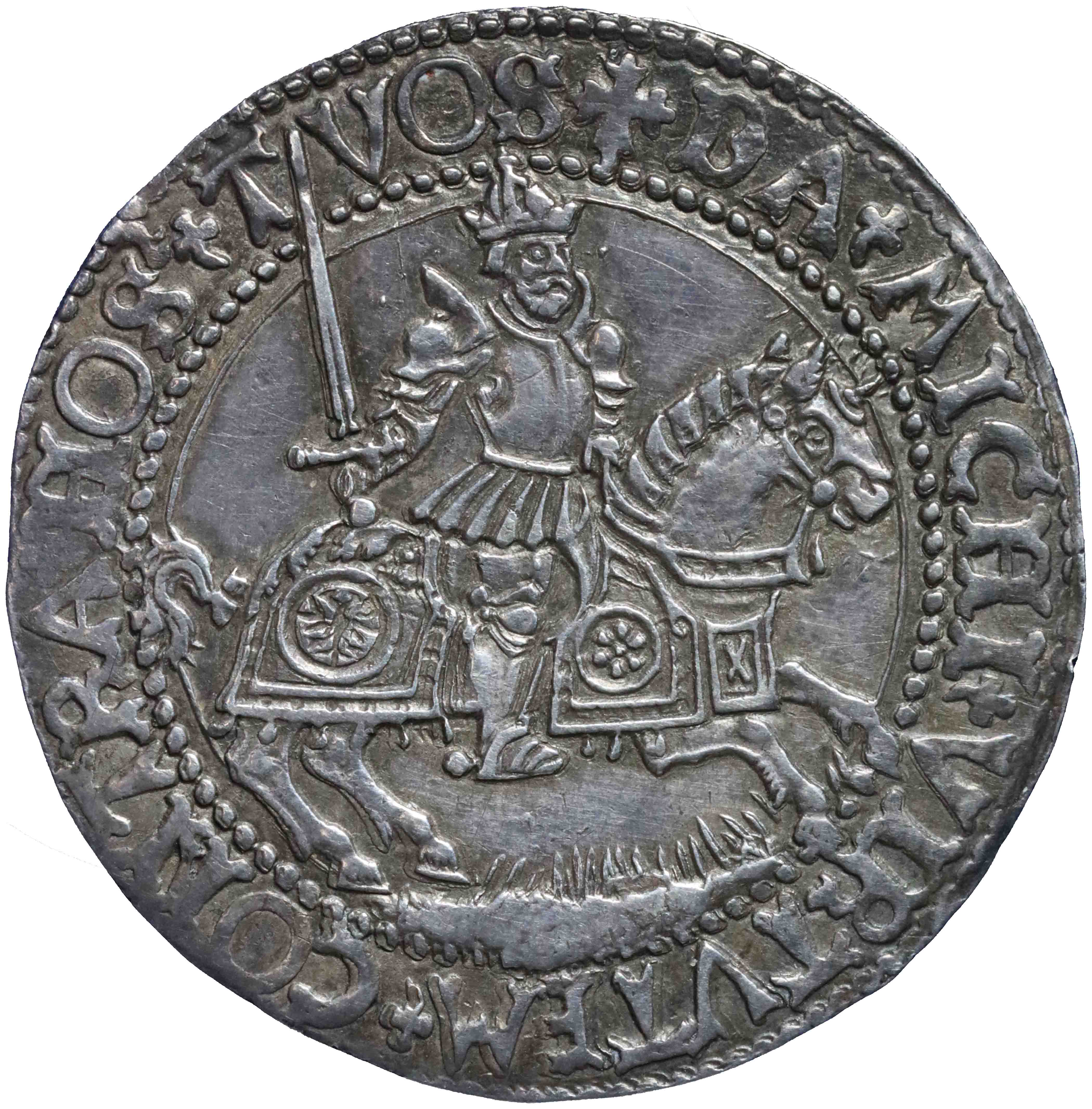 Afbeelding van de voorzijde. rekenpenning. Inventarisnummer:RP-00943