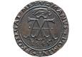 Image of the obverse. penningen (1545)