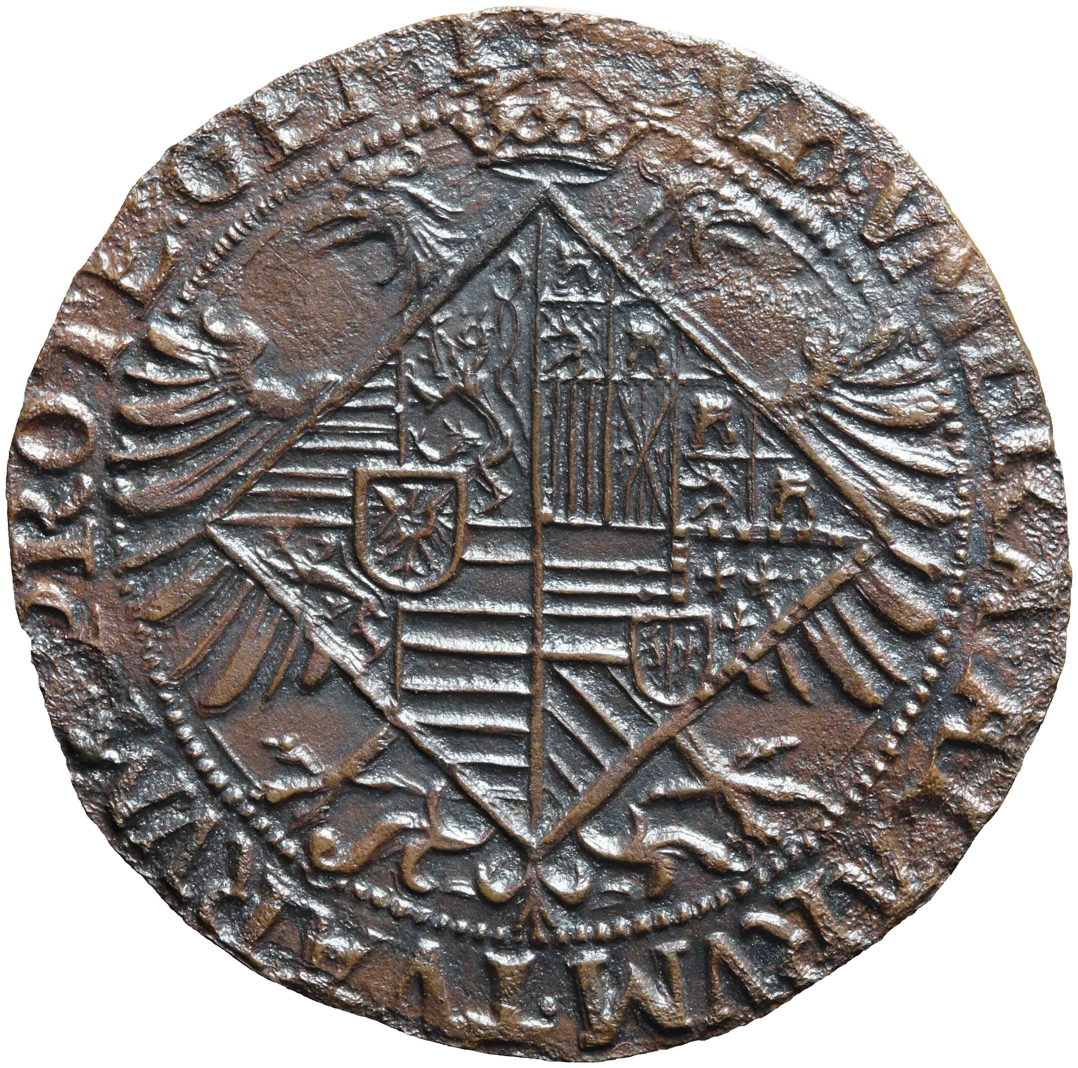 Image of the reverse. rekenpenning. Inventory number:RP-01291