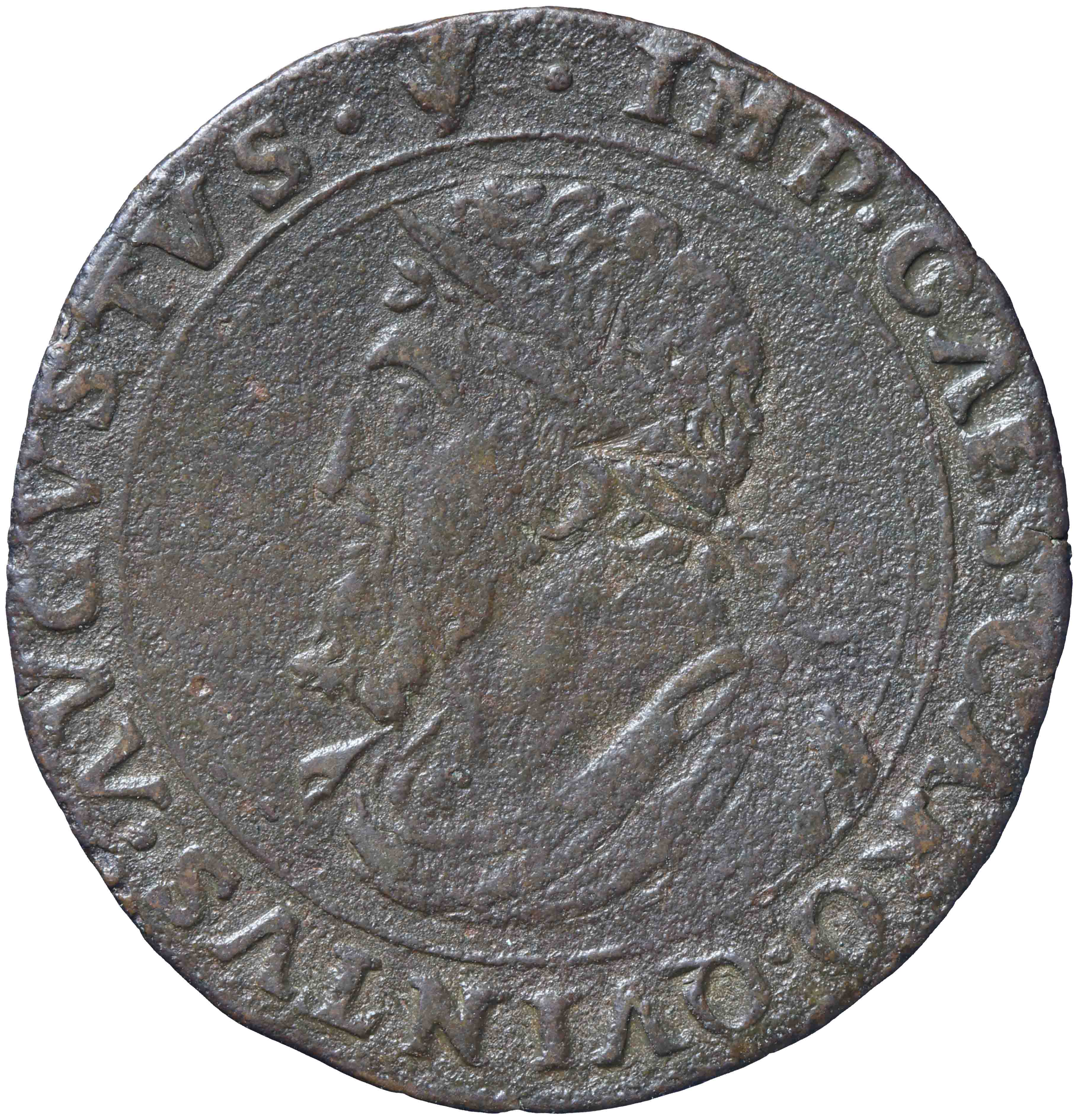 Image of the obverse. rekenpenning. Inventory number:RP-01311