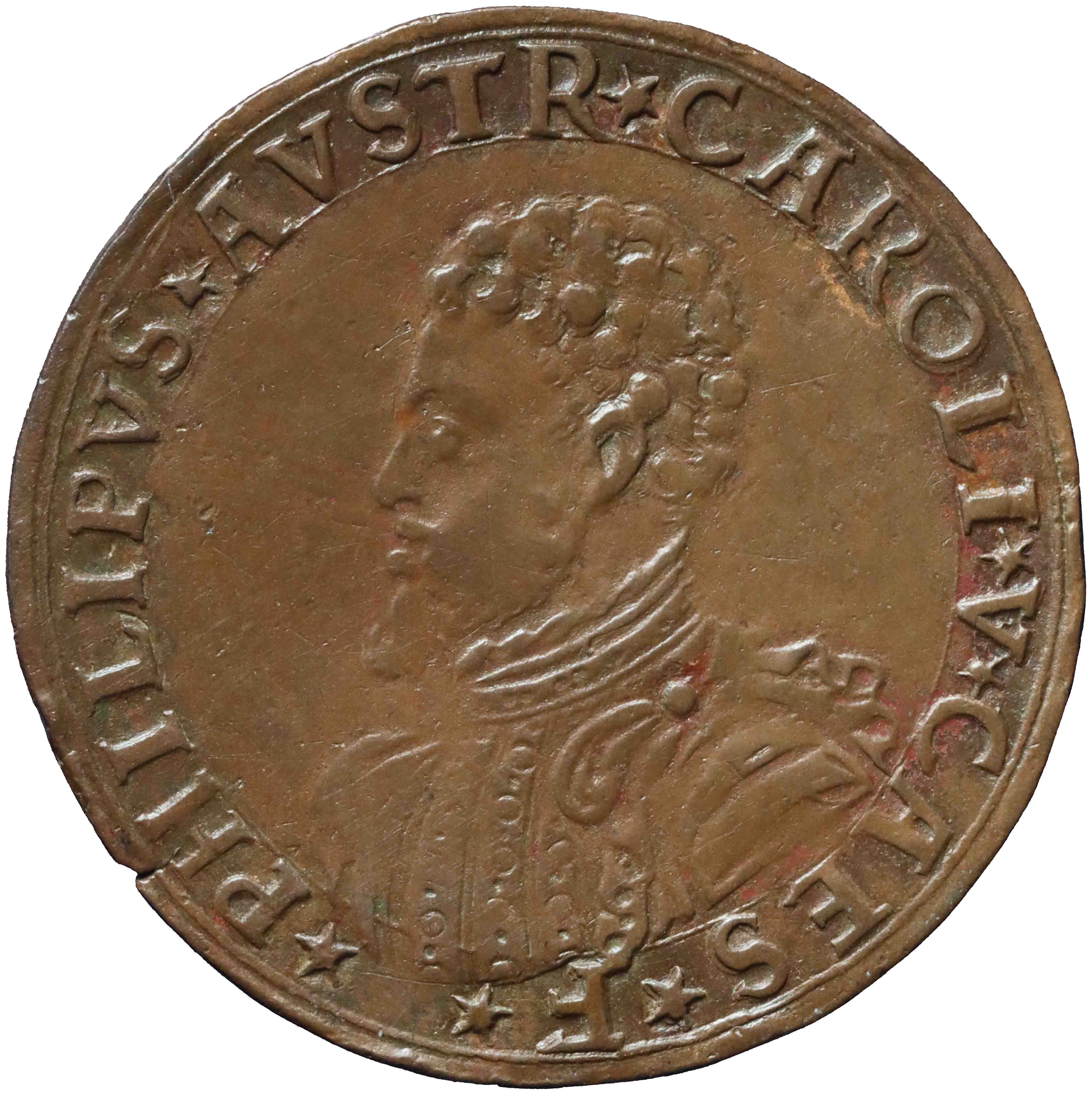 Image of the obverse. rekenpenning. Inventory number:RP-01444