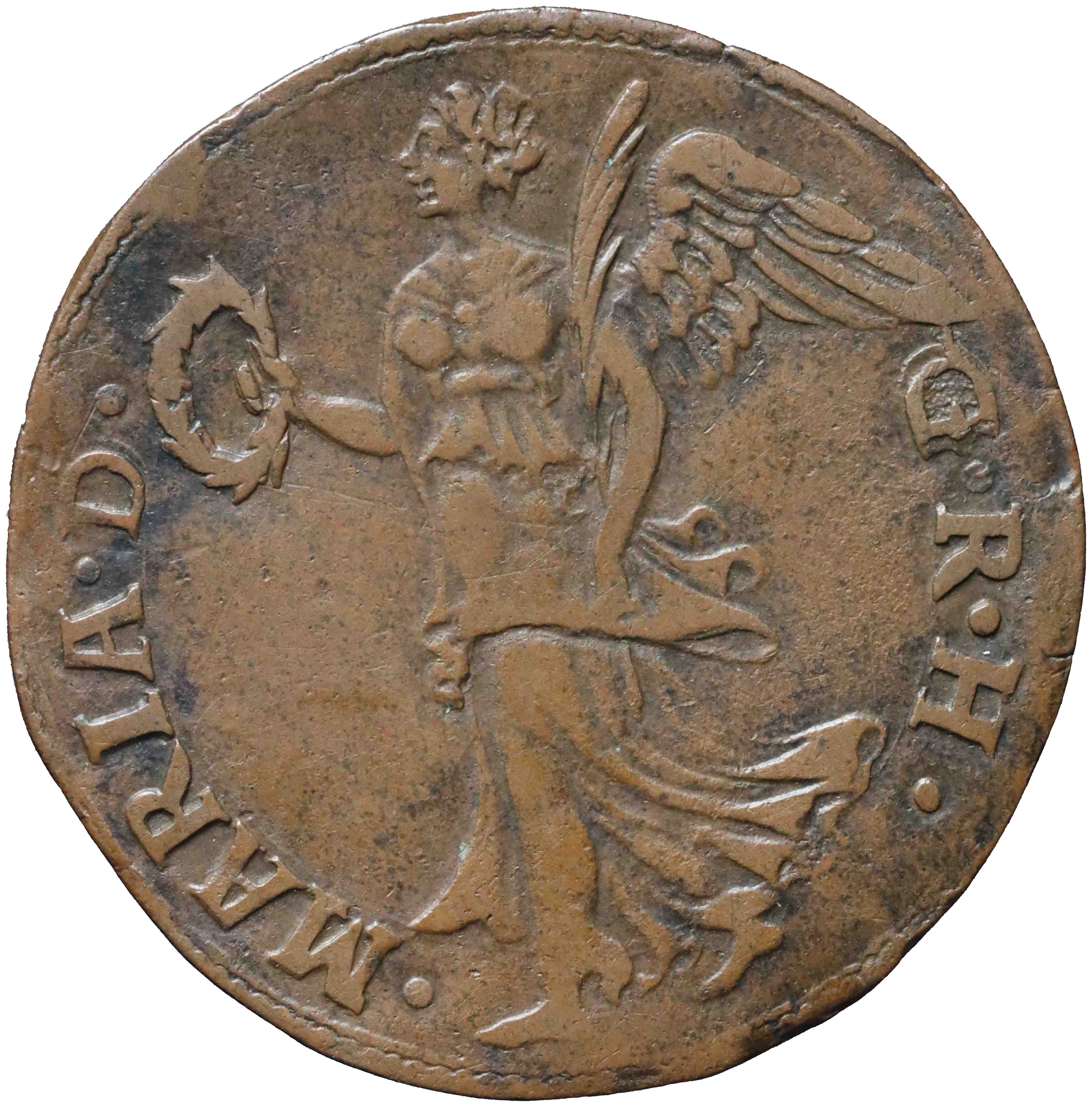 Image of the obverse. rekenpenning. Inventory number:RP-01490