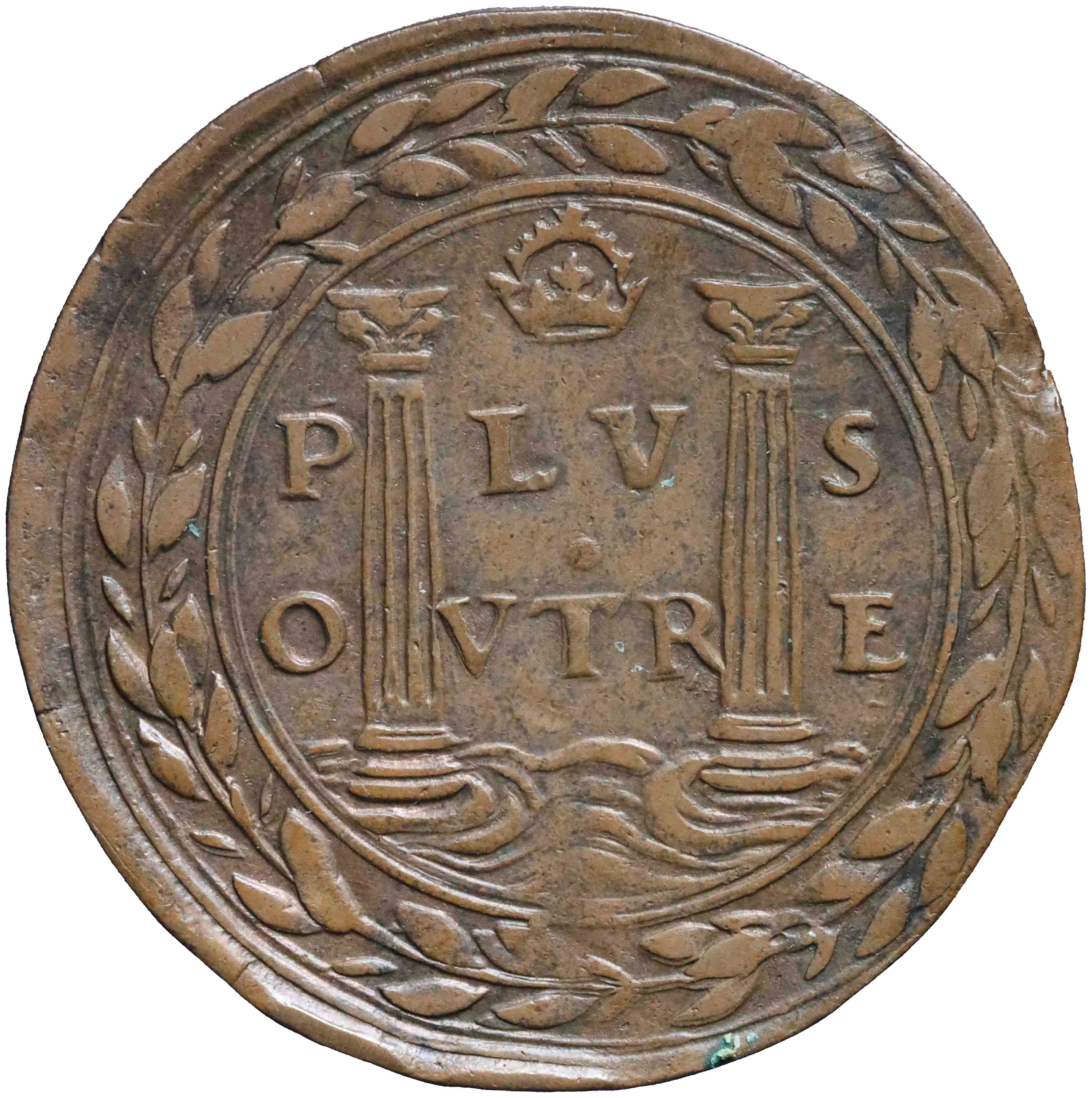 Image of the reverse. rekenpenning. Inventory number:RP-01490