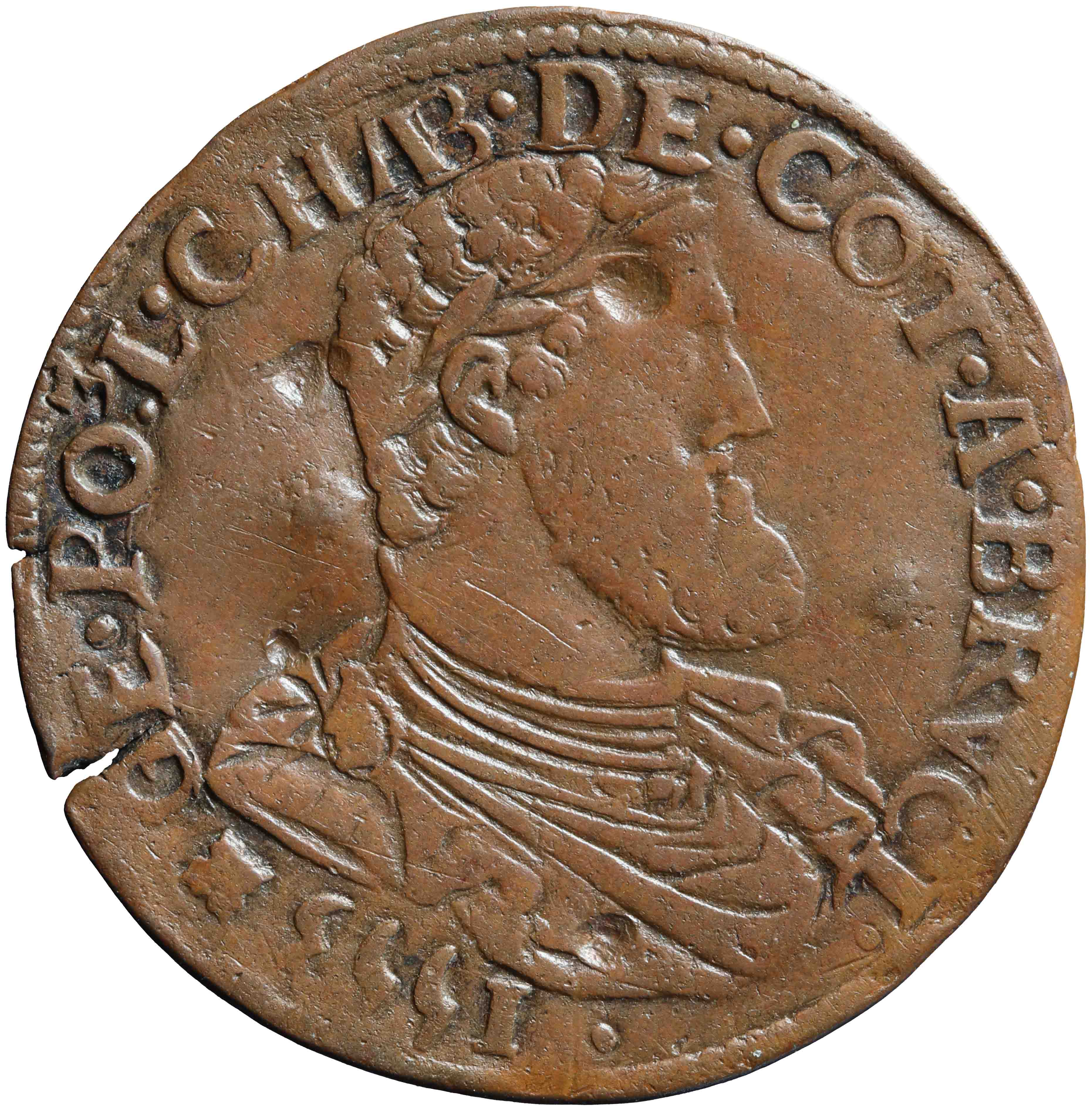 Image of the obverse. rekenpenning. Inventory number:RP-01548