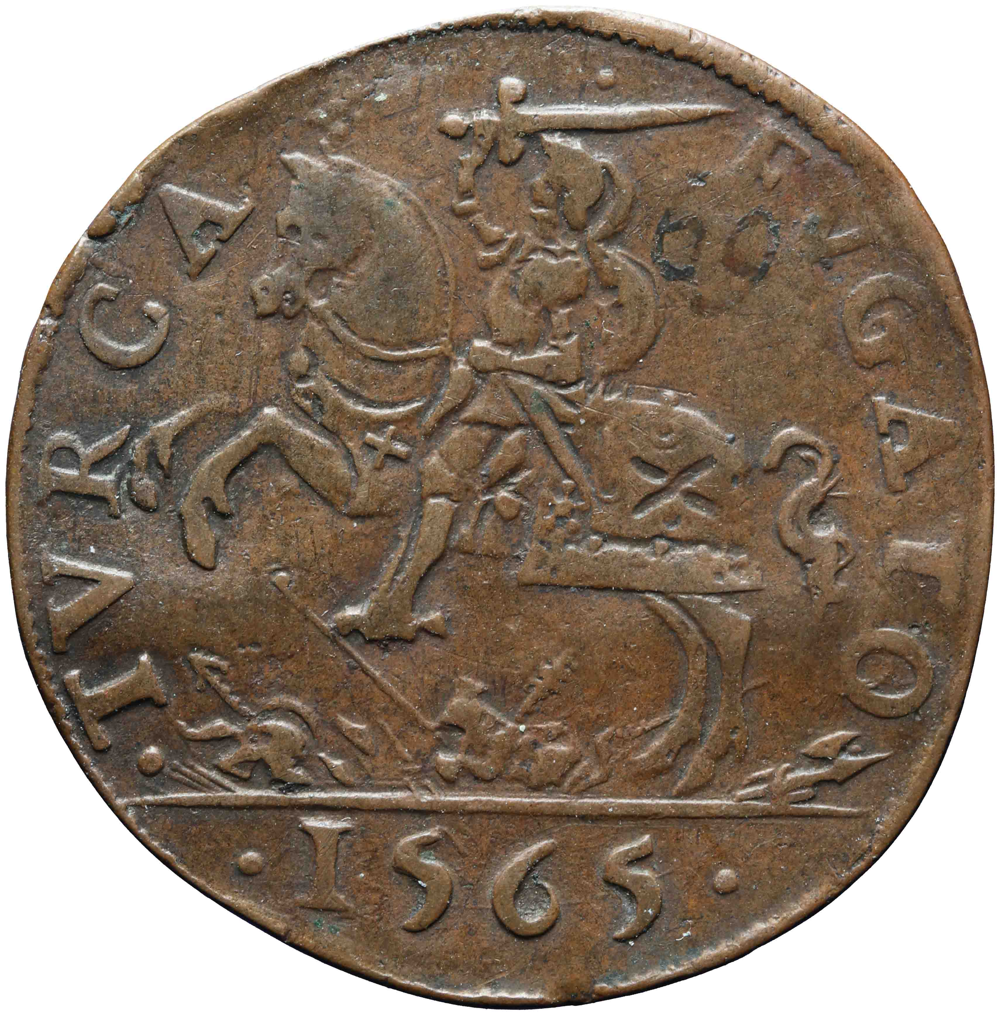Image of the obverse. rekenpenning. Inventory number:RP-02003