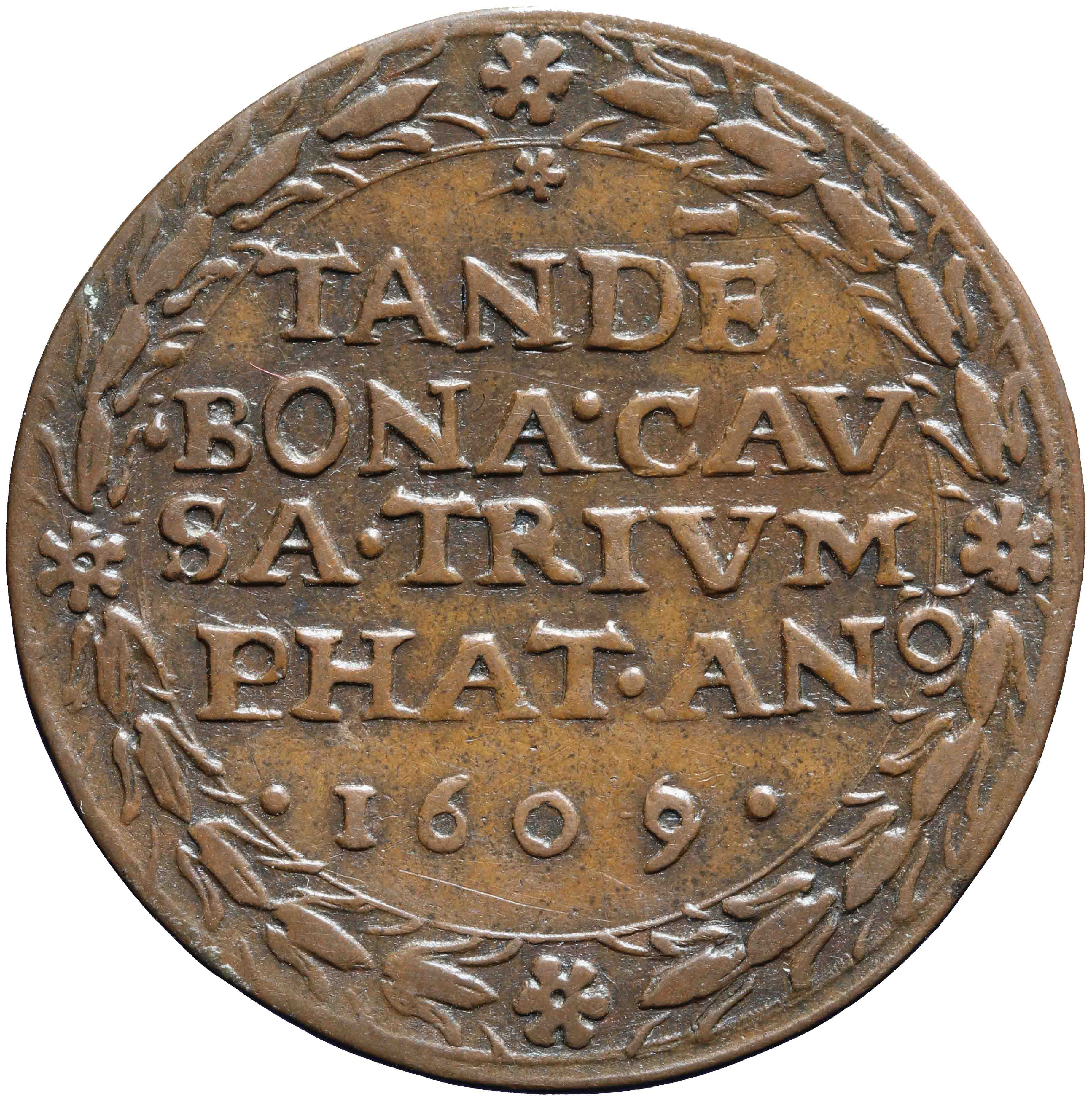 Afbeelding van de voorzijde. rekenpenning. Inventarisnummer:RP-03922