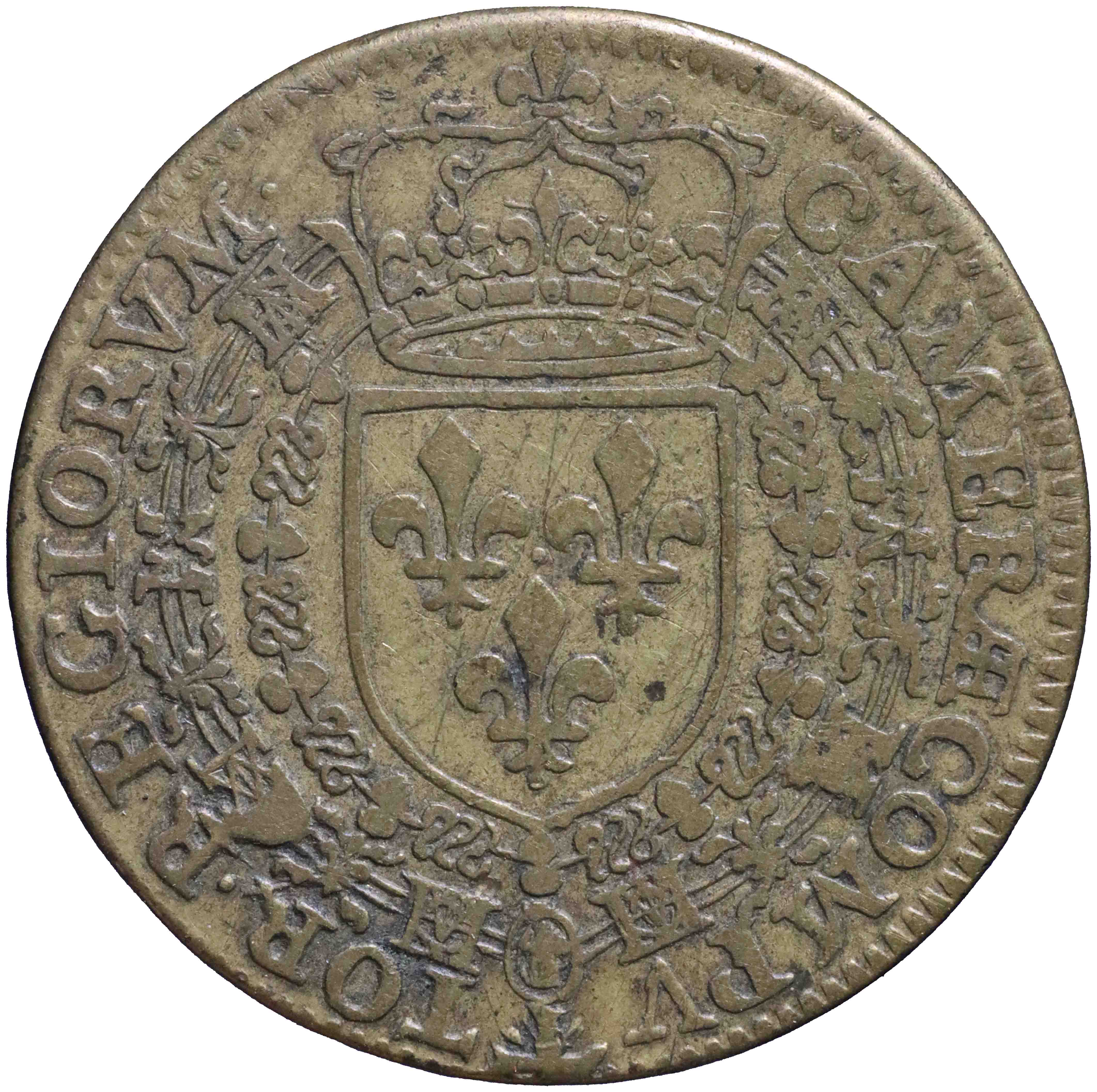 Image of the obverse. rekenpenning. Inventory number:RP-05189