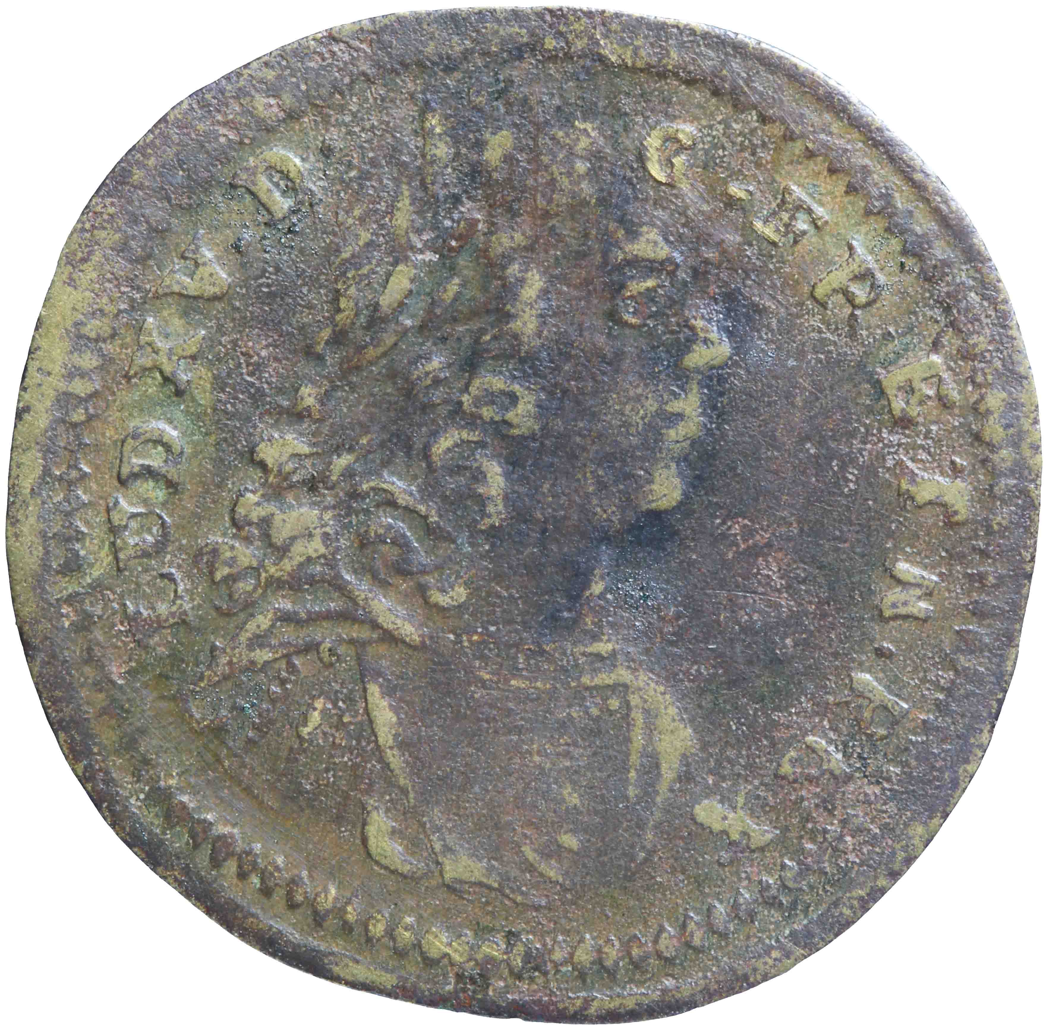 Afbeelding van de voorzijde. rekenpenning. Inventarisnummer:RP-05629