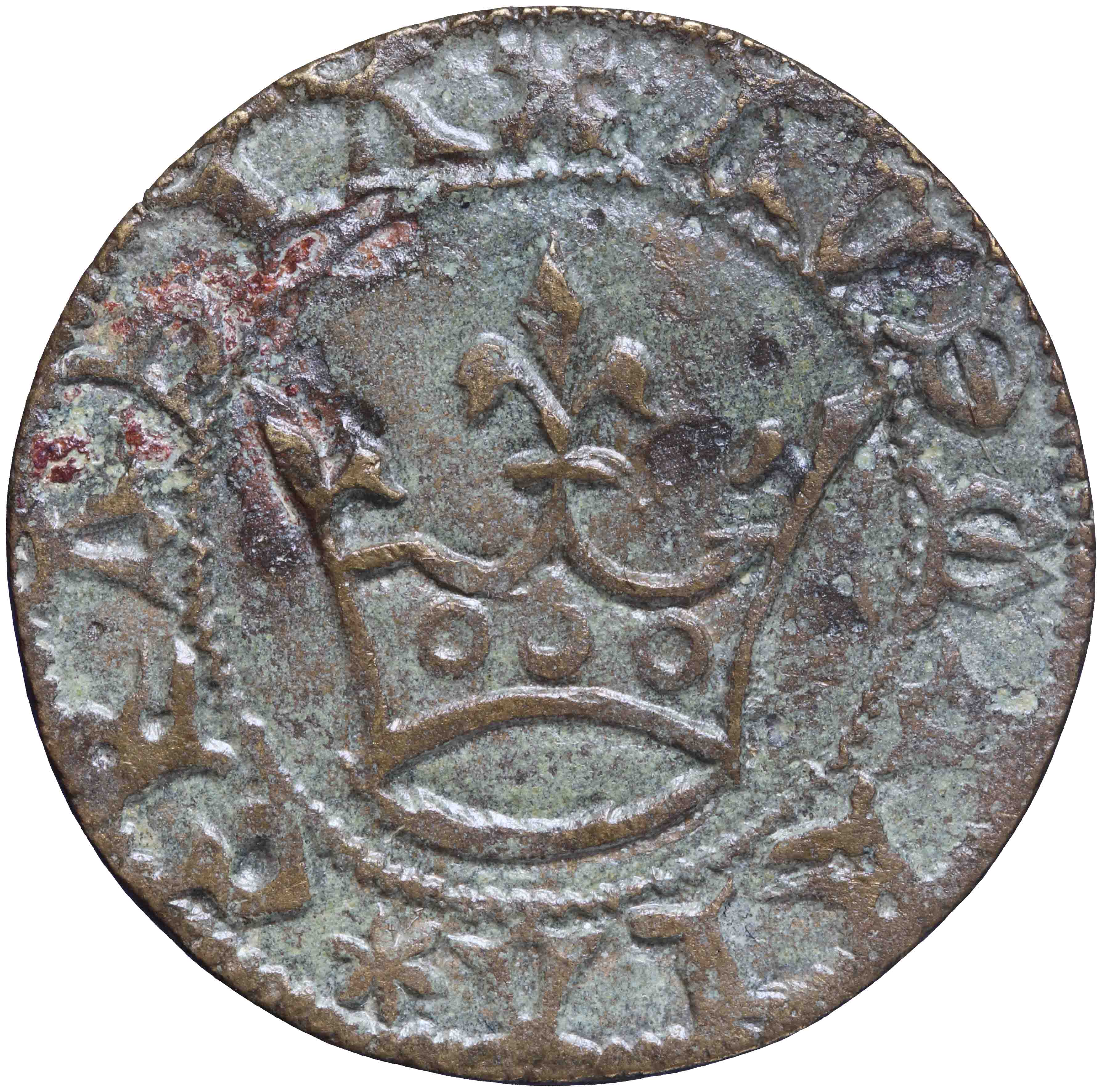 Afbeelding van de voorzijde. rekenpenning. Inventarisnummer:RP-22878