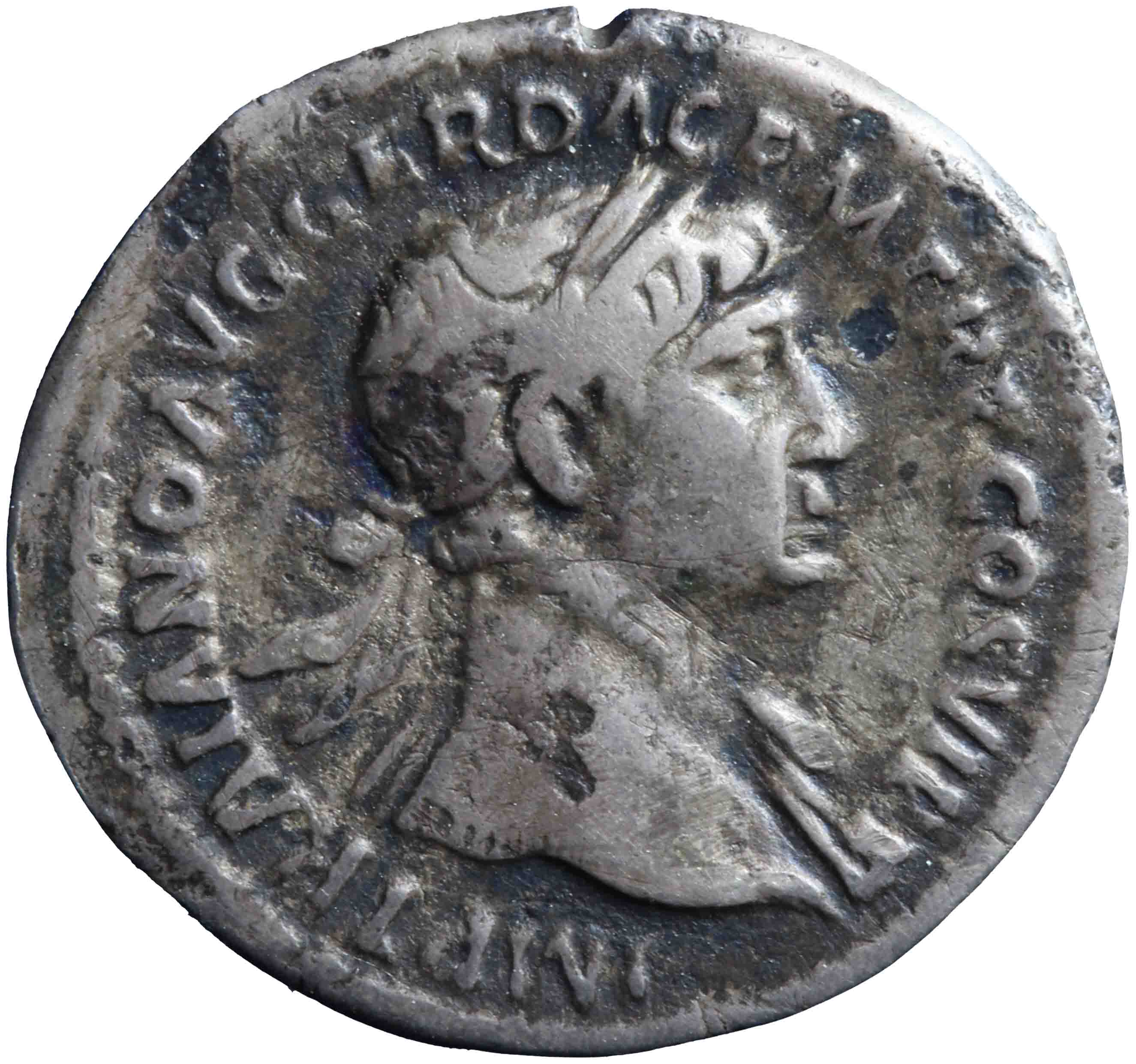 Afbeelding van de voorzijde. quinarius. Inventarisnummer:SC-00881