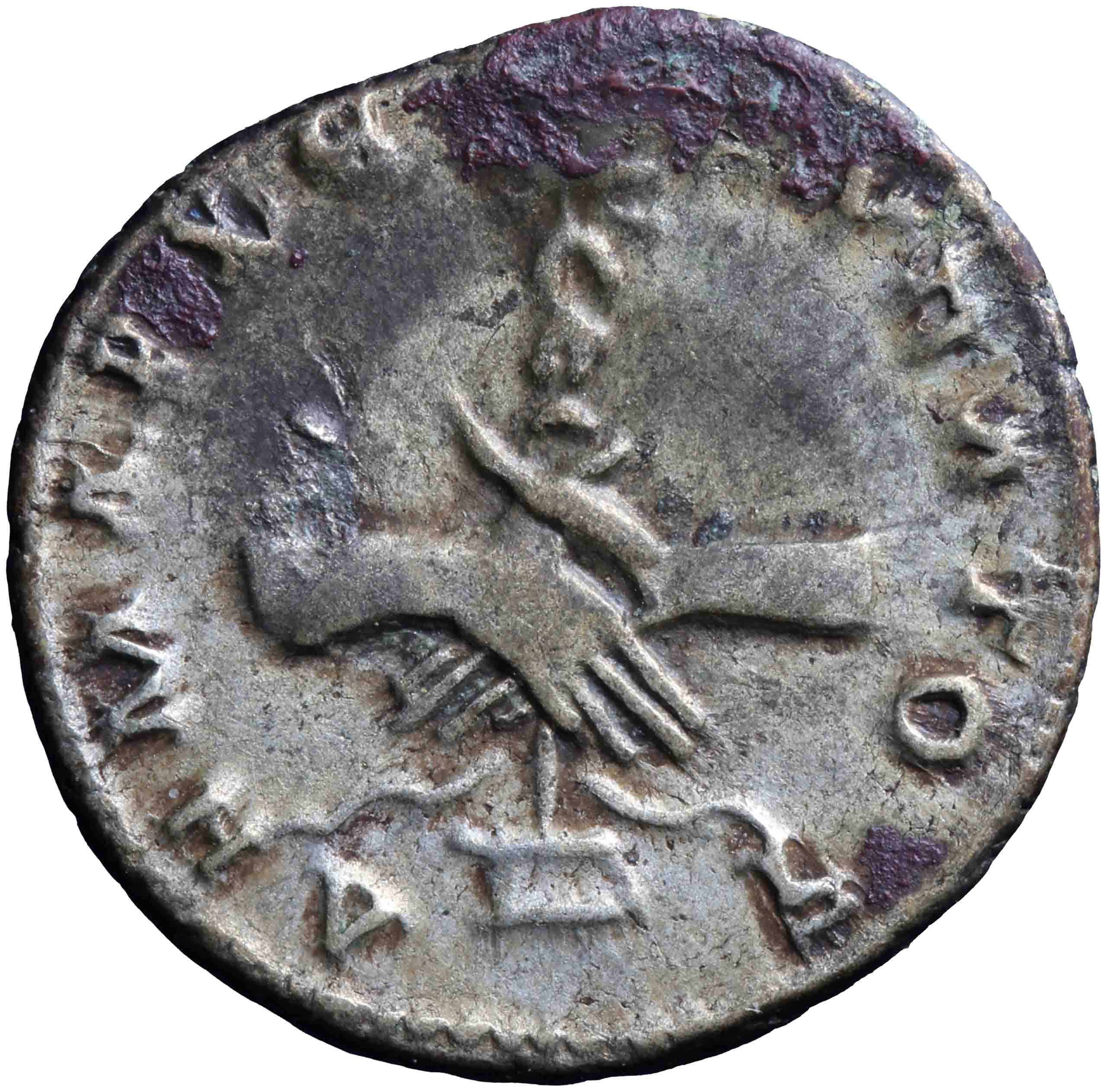 Afbeelding van de keerzijde. drachm. Inventarisnummer:SC-02821