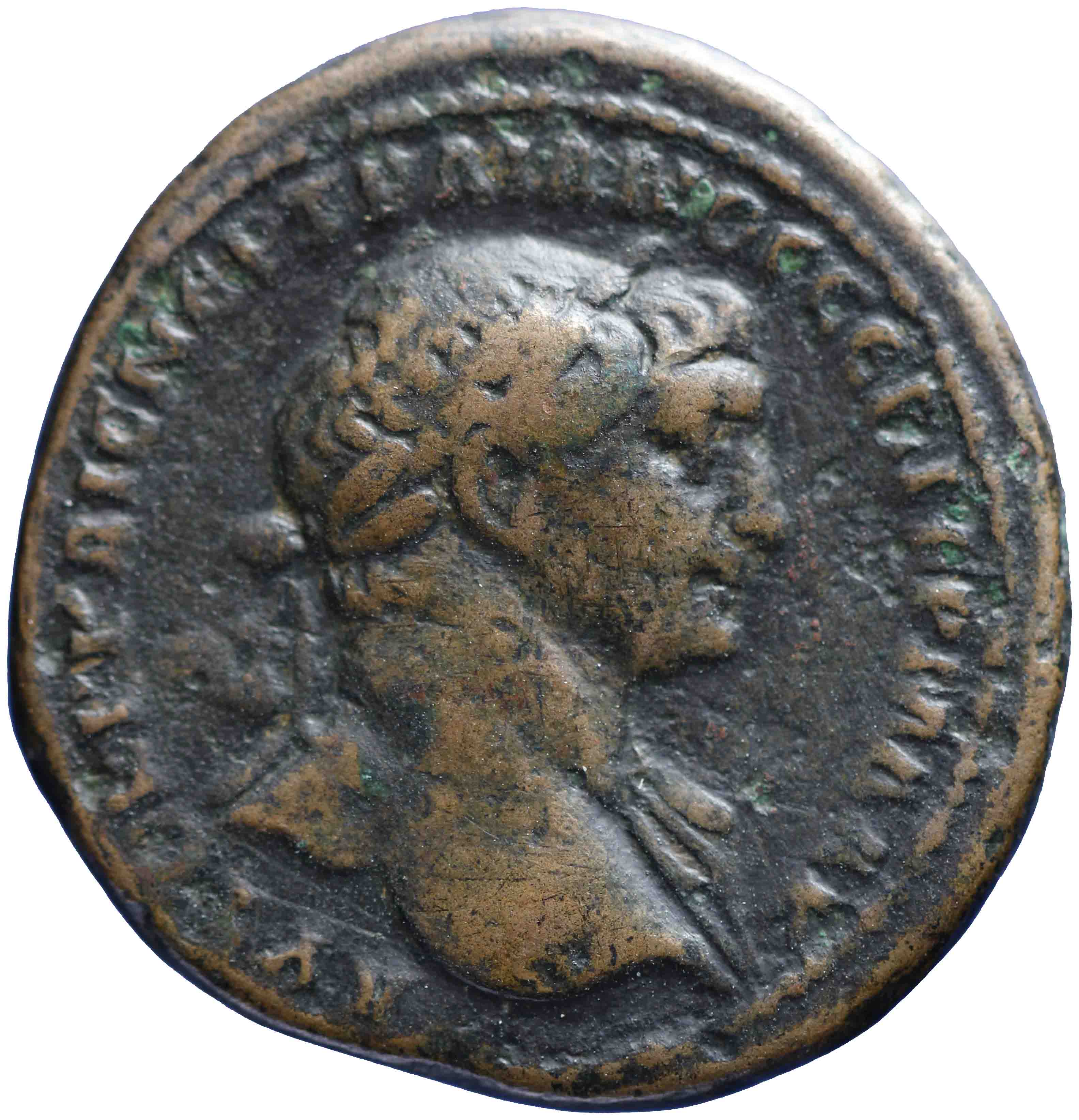 Afbeelding van de voorzijde. AE 25 mm. Inventarisnummer:SC-02886
