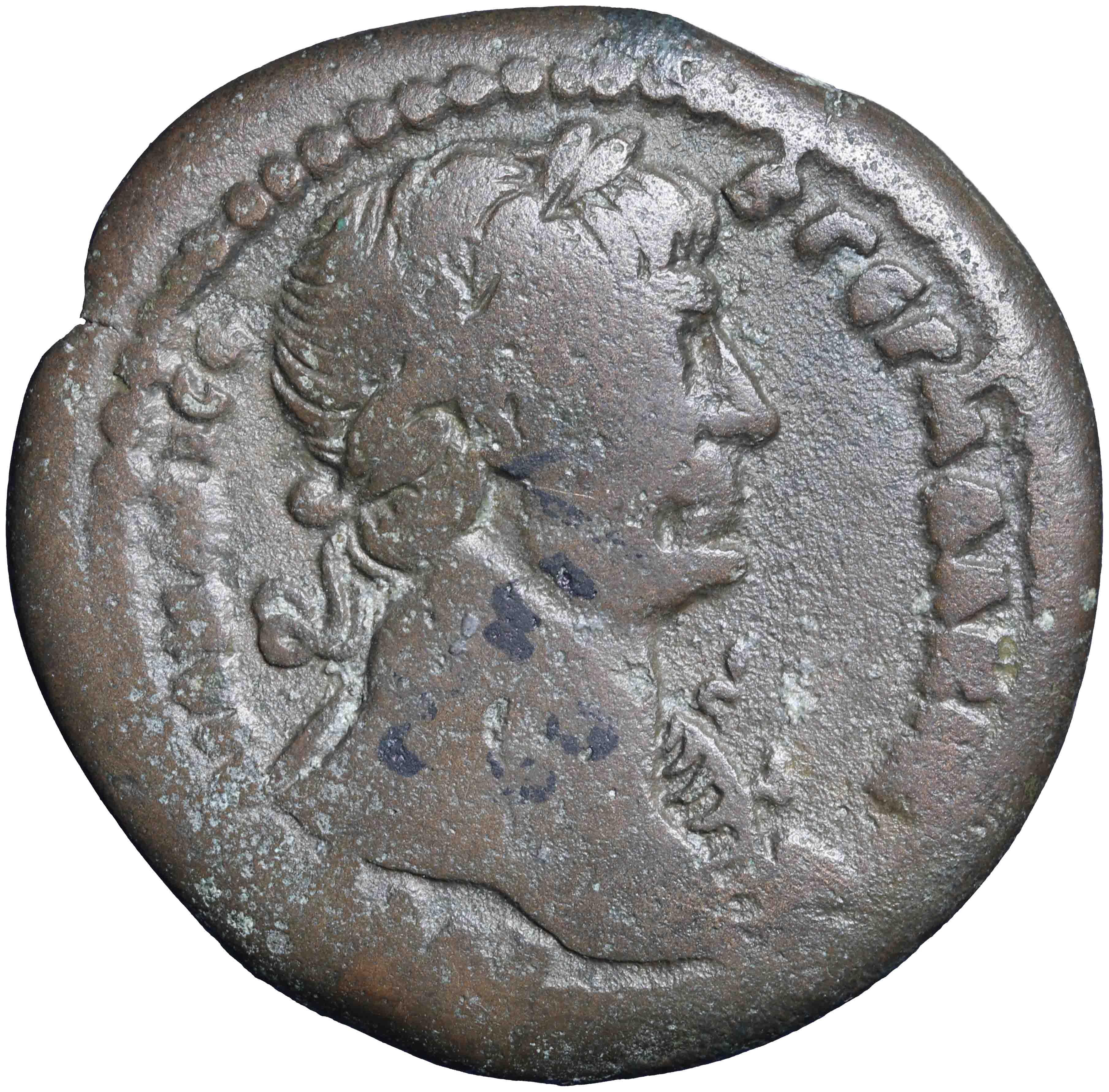 Afbeelding van de voorzijde. drachm. Inventarisnummer:SC-03446