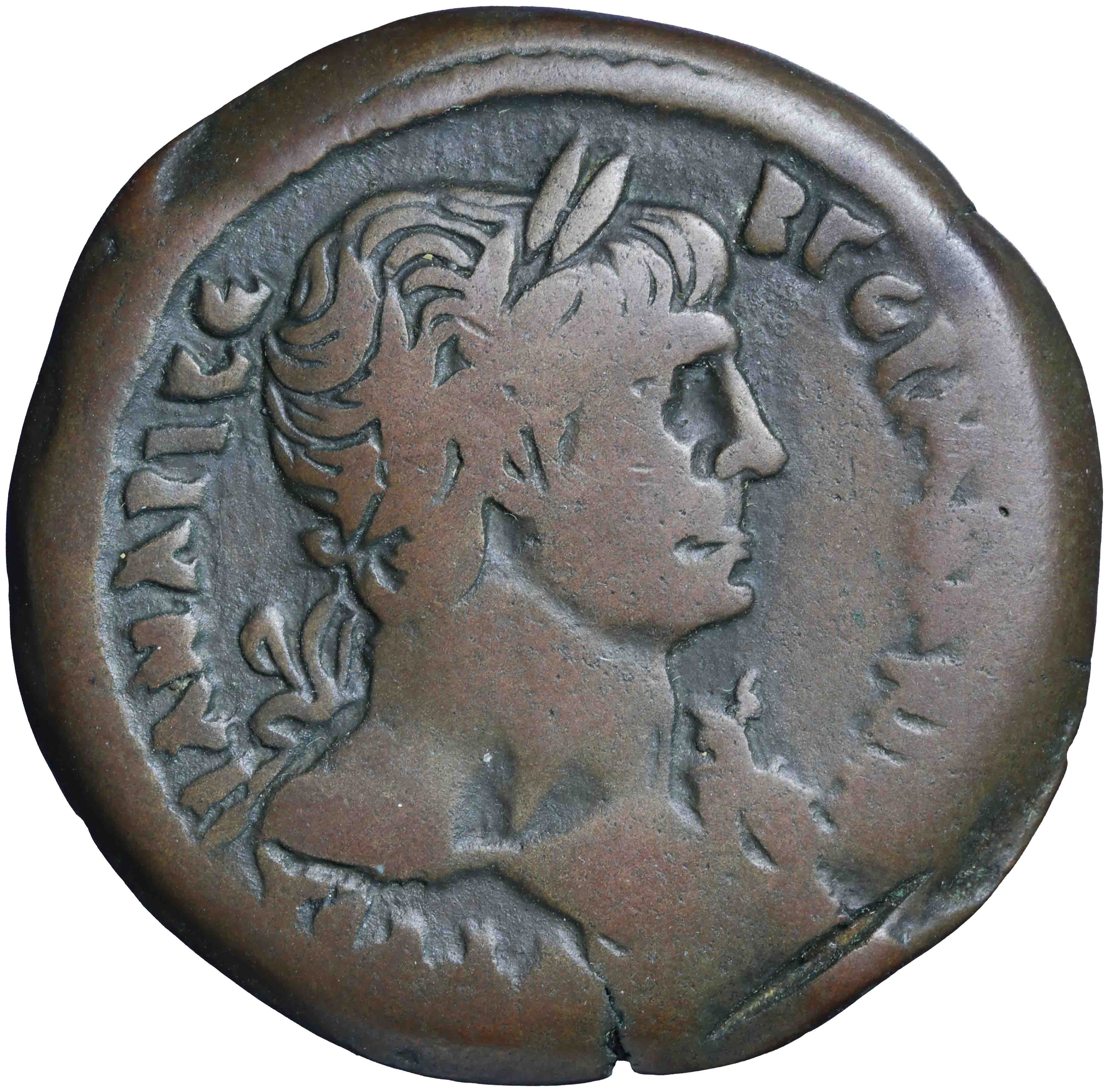 Afbeelding van de voorzijde. drachm. Inventarisnummer:SC-03448