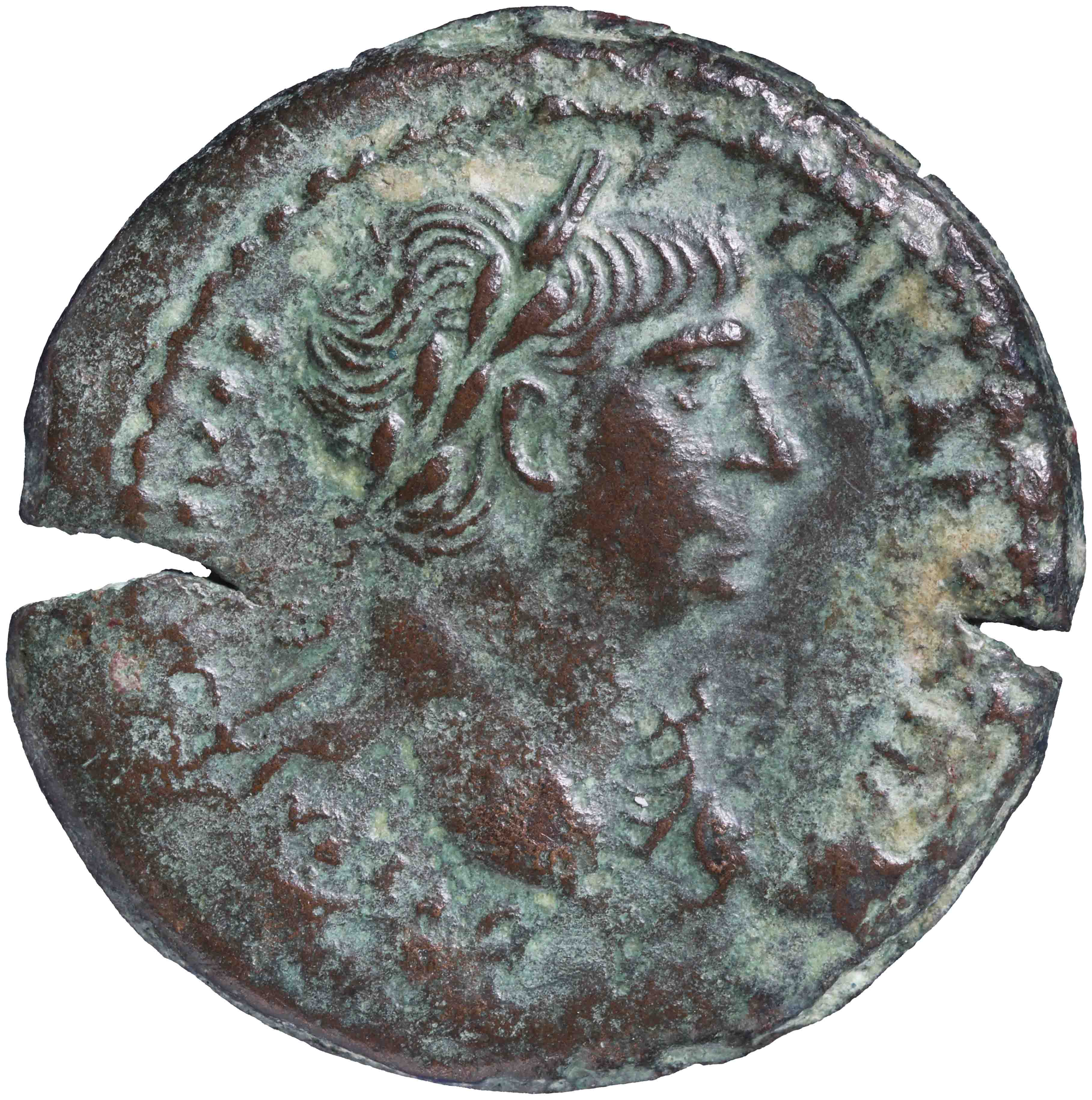 Afbeelding van de voorzijde. drachm. Inventarisnummer:SC-03474