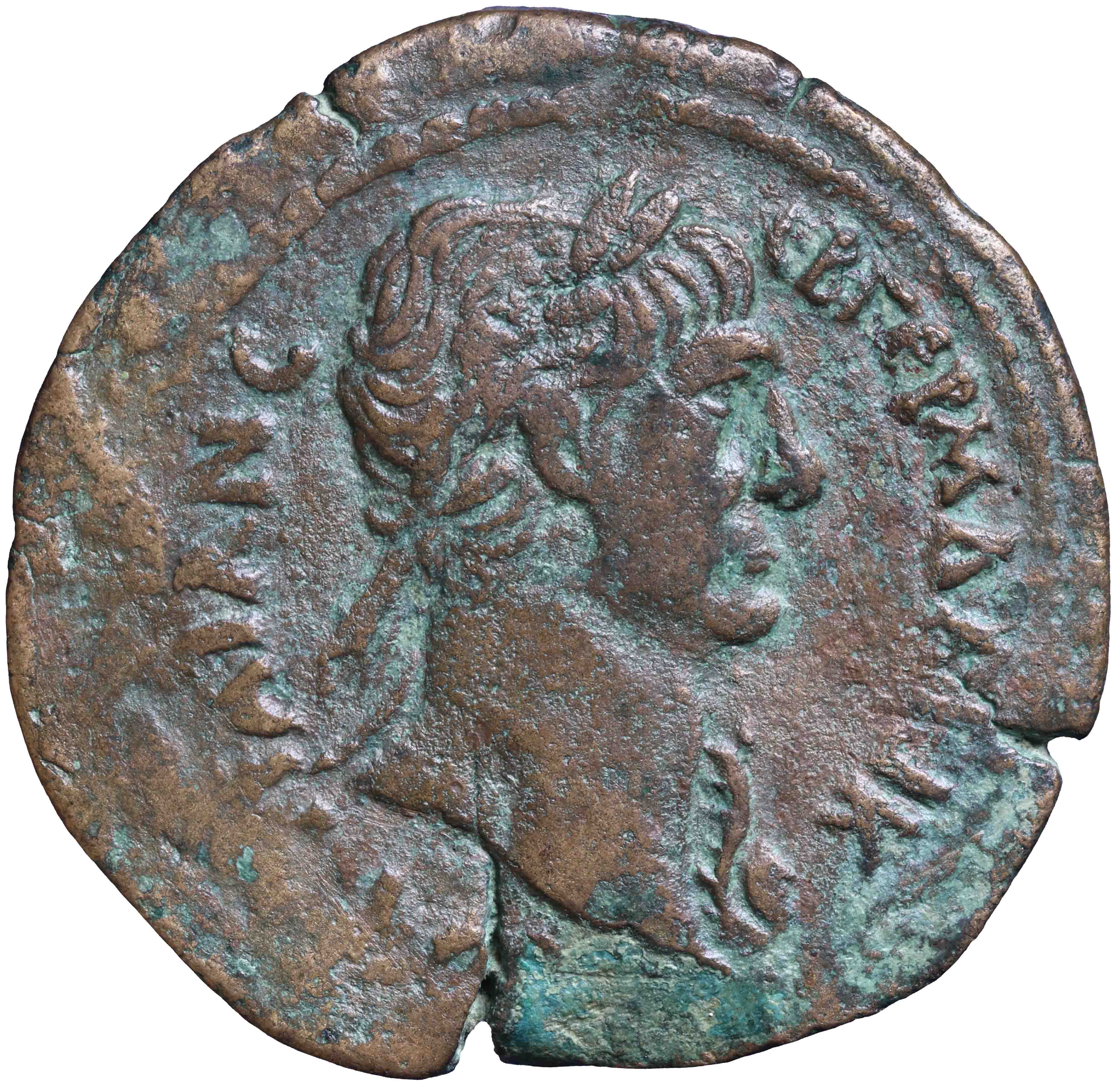 Afbeelding van de voorzijde. drachm. Inventarisnummer:SC-03504