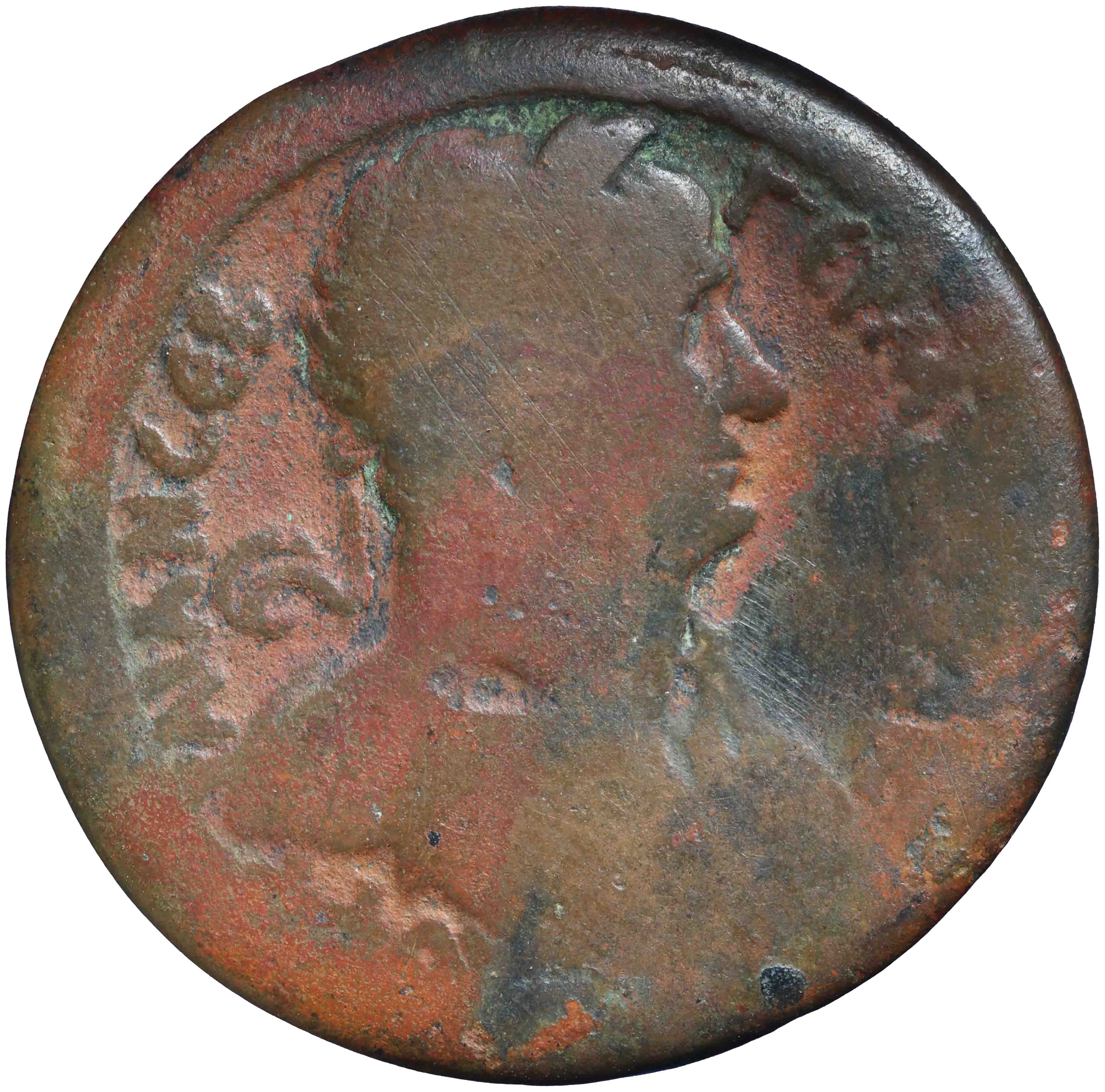 Afbeelding van de voorzijde. drachm. Inventarisnummer:SC-03513