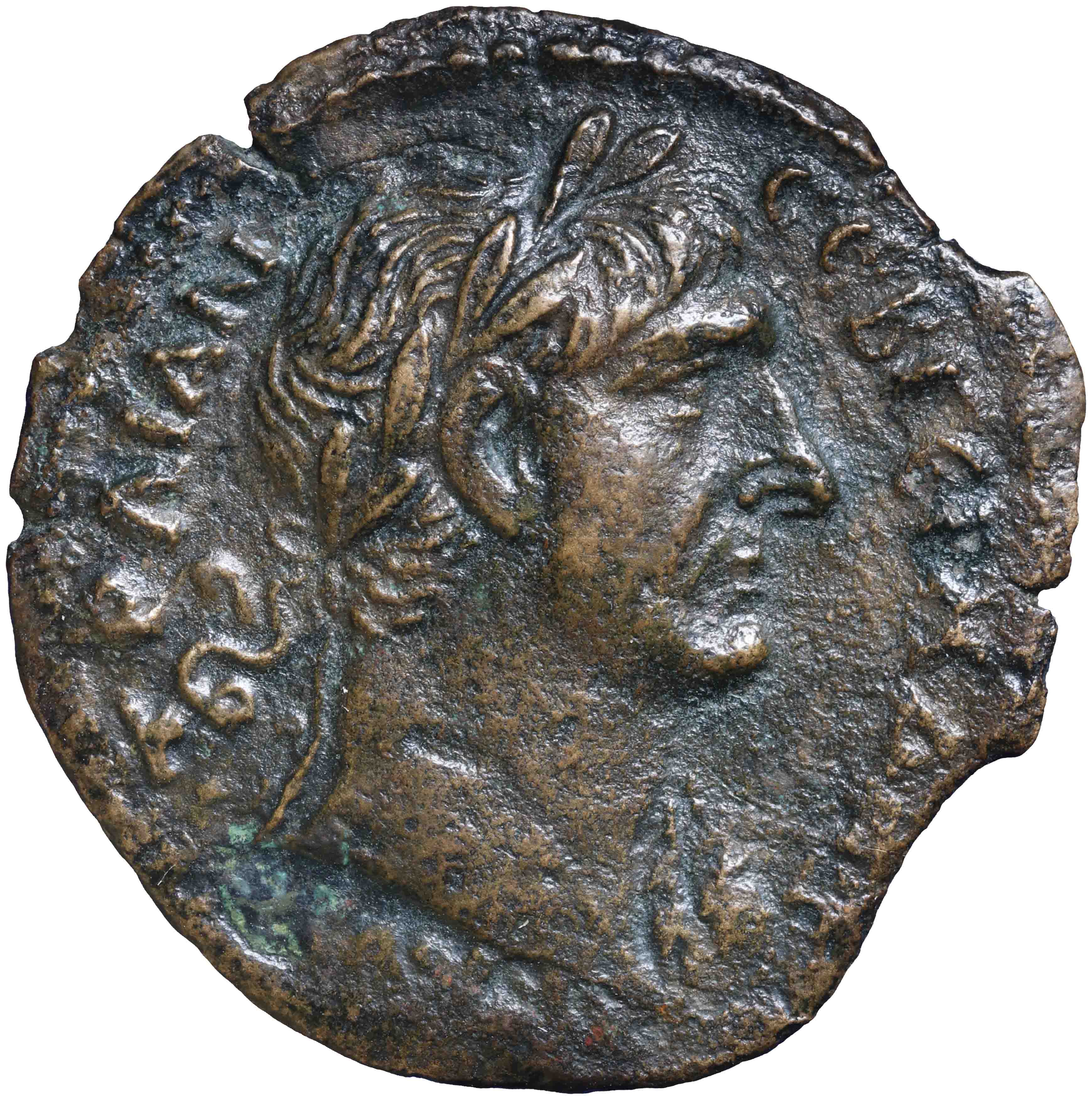 Afbeelding van de voorzijde. drachm. Inventarisnummer:SC-03522