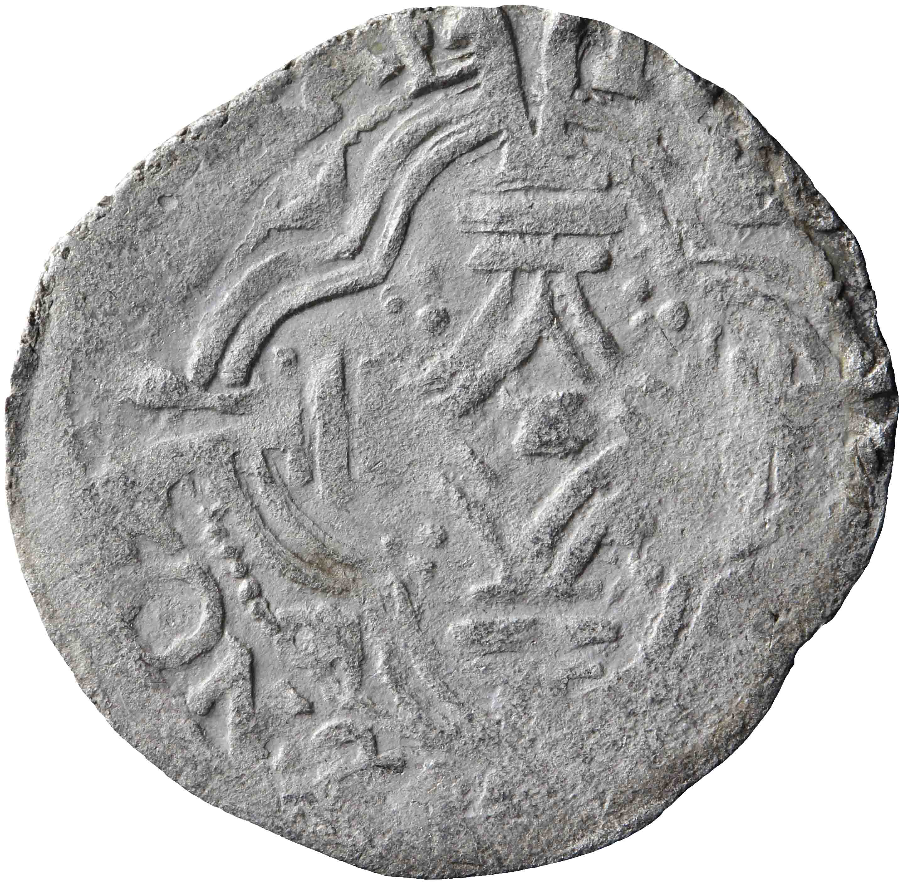 Afbeelding van de keerzijde. stuiver. Inventarisnummer:VO-00292