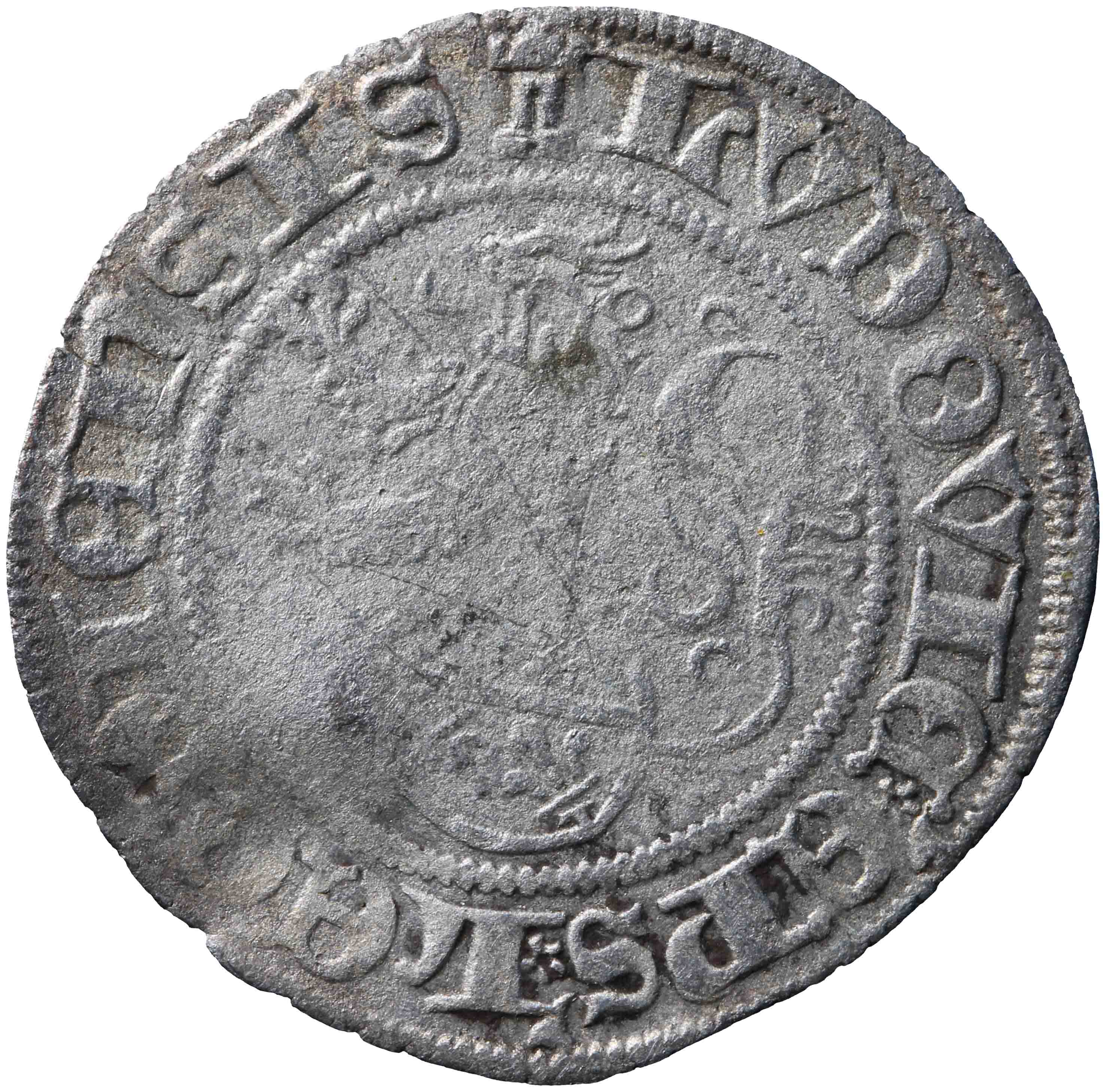 Afbeelding van de voorzijde. halve vuurijzer ; halve aidant. Inventarisnummer:VO-00367