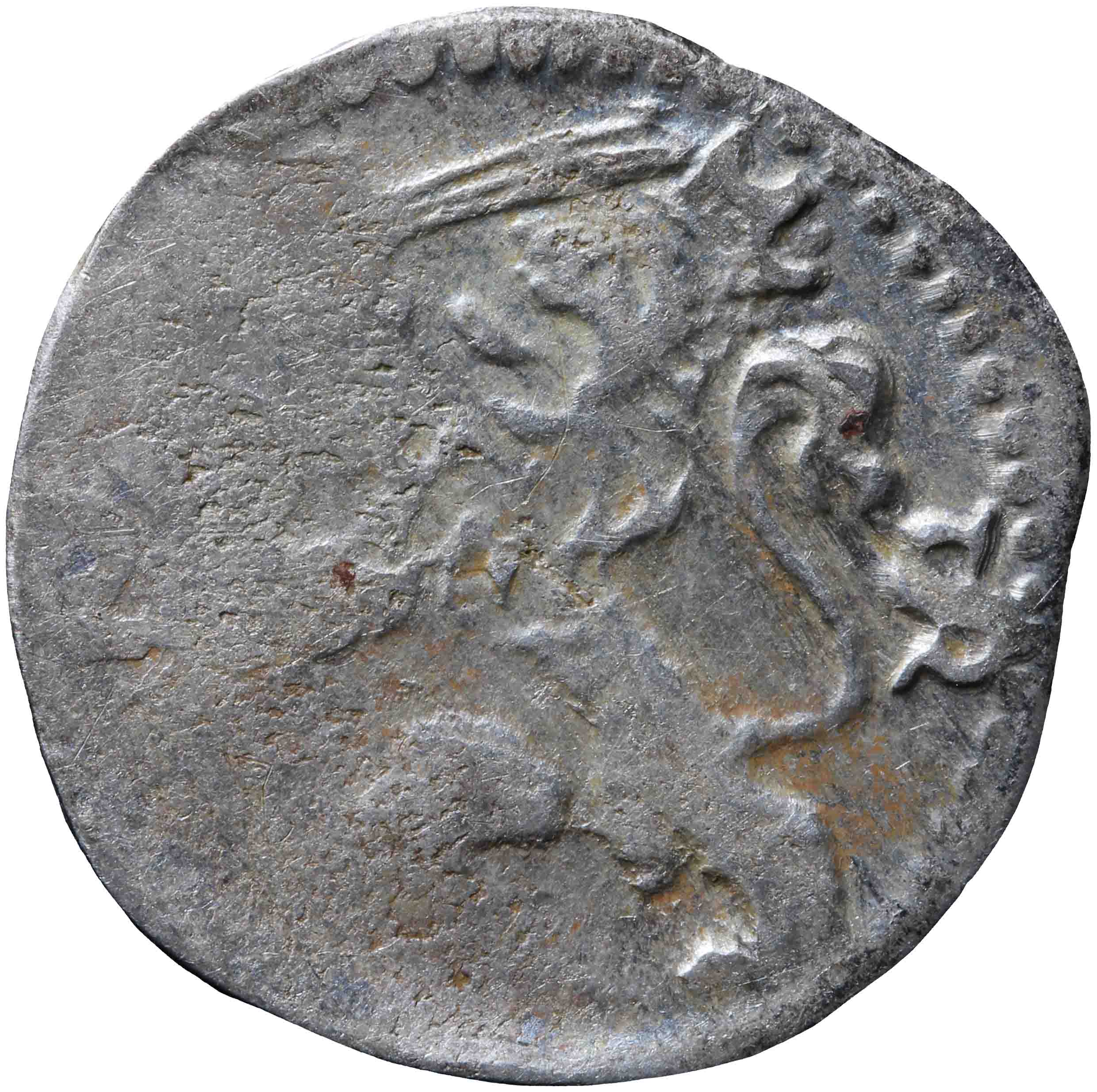 Afbeelding van de voorzijde. dubbele stuiver. Inventarisnummer:VO-00377