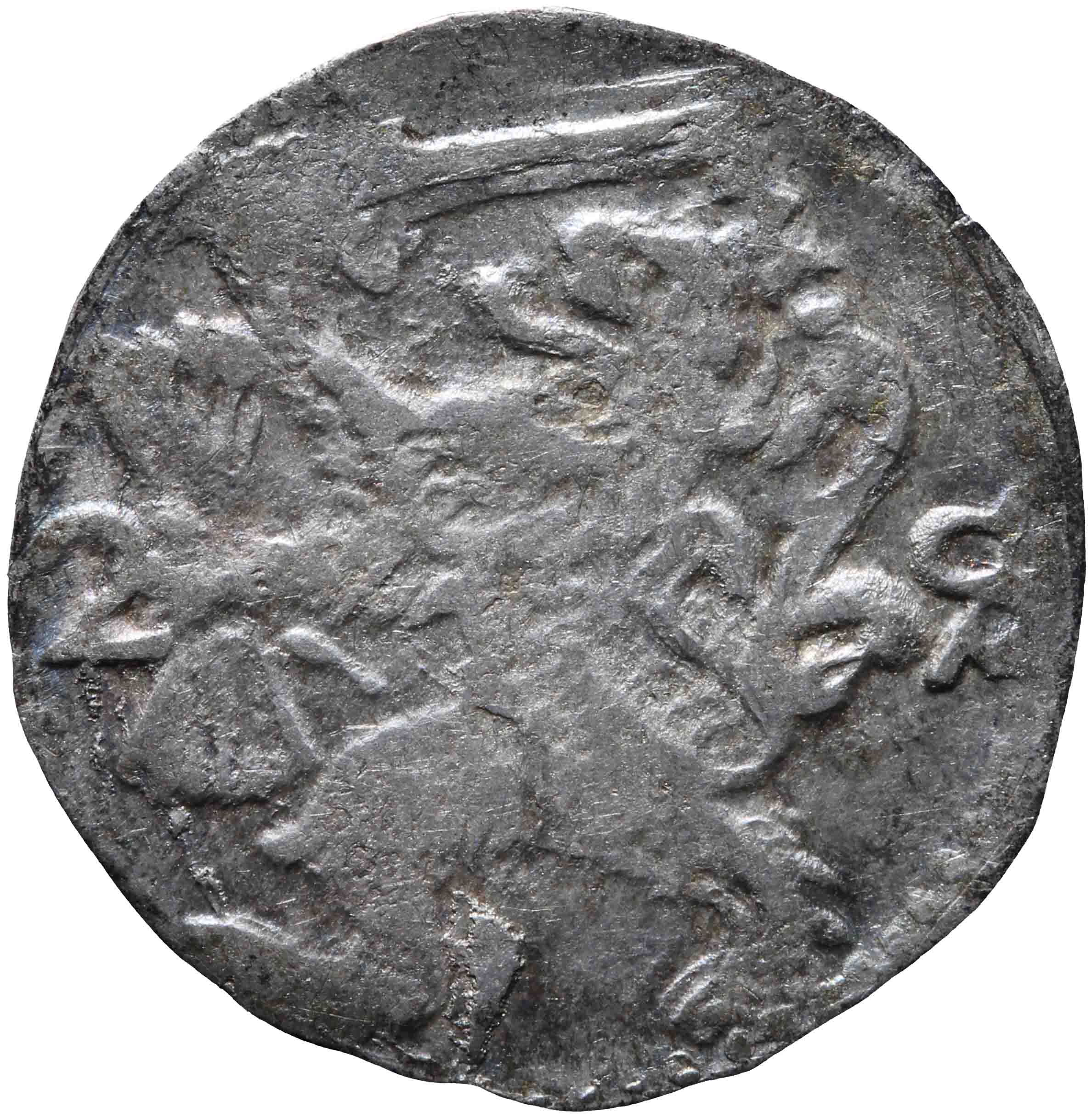 Afbeelding van de voorzijde. dubbele stuiver. Inventarisnummer:VO-00380