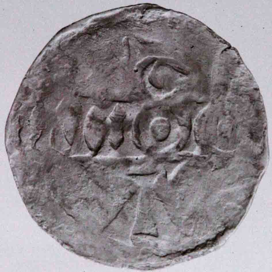 Afbeelding van de voorzijde. penning. Inventarisnummer:1012854