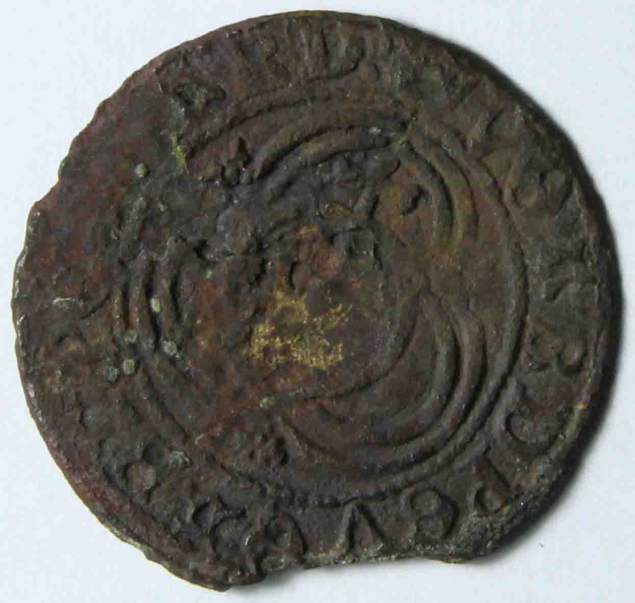 Image of the reverse. (rekenpenning). Inventory number:1134117