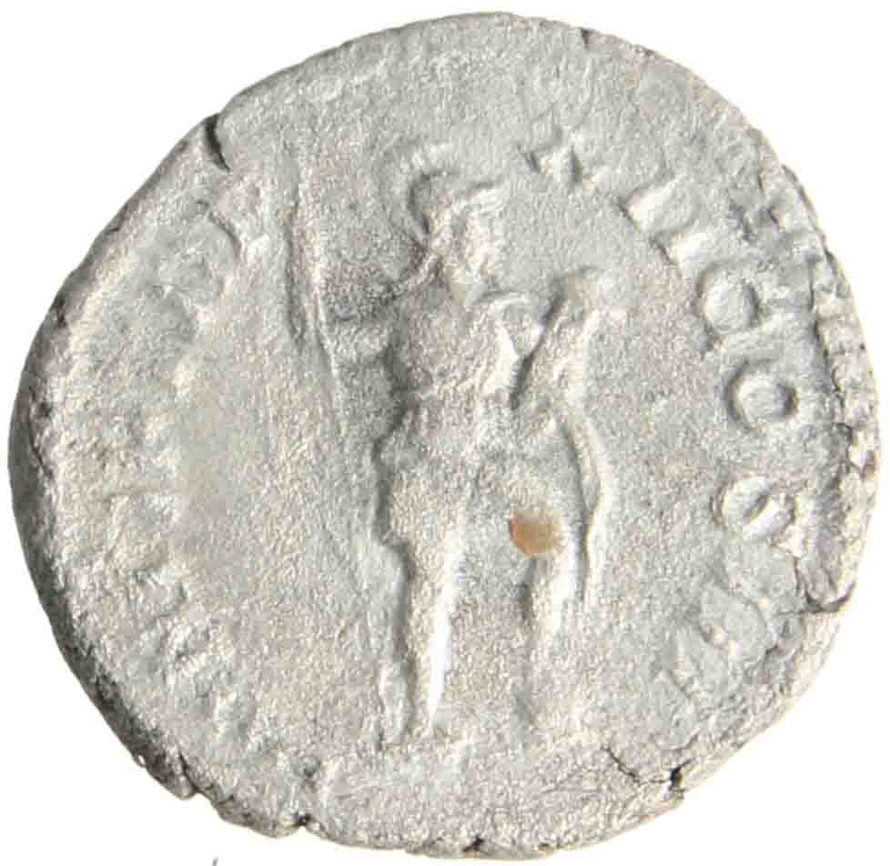 Afbeelding van de keerzijde. denarius. Inventarisnummer:1140723