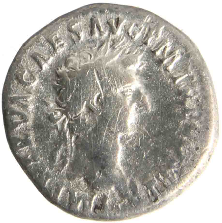 Afbeelding van de voorzijde. denarius. Inventarisnummer:1140797