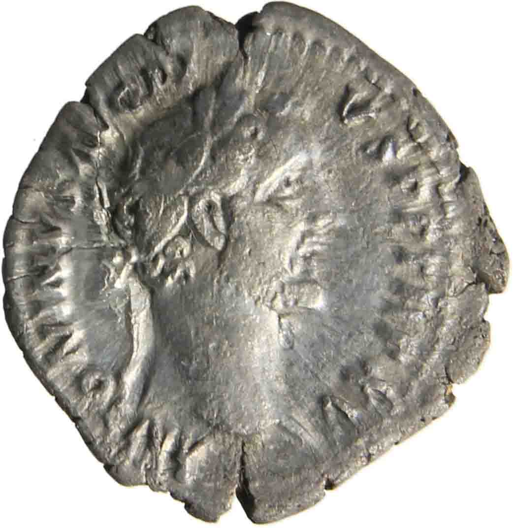 Afbeelding van de voorzijde. denarius. Inventarisnummer:1140806