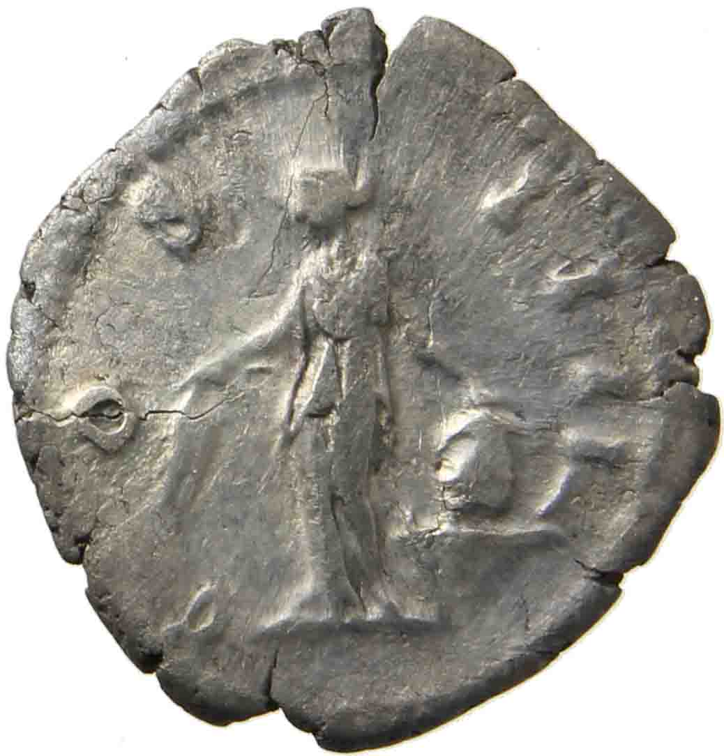 Afbeelding van de keerzijde. denarius. Inventarisnummer:1140806