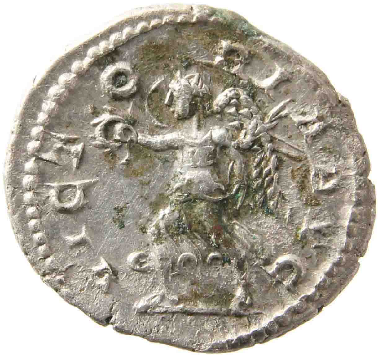 Afbeelding van de keerzijde. denarius. Inventarisnummer:1145444