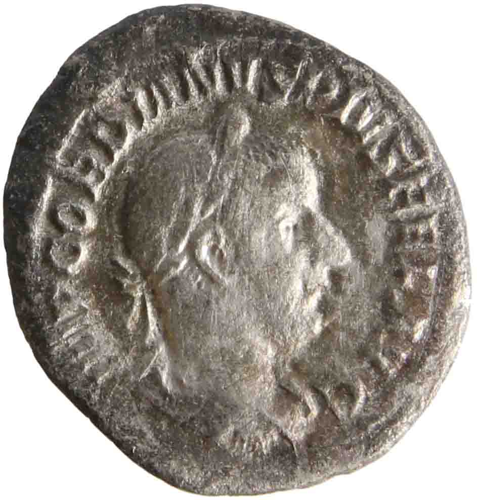 Afbeelding van de voorzijde. denarius. Inventarisnummer:1150066
