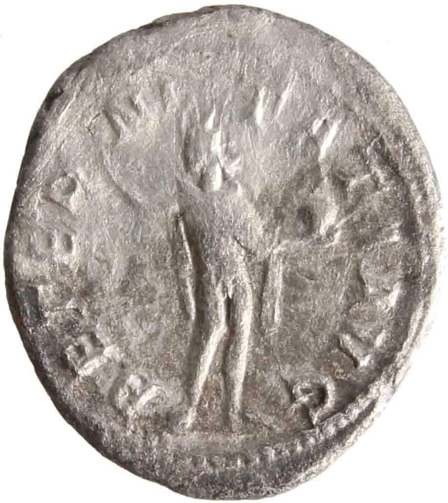 Afbeelding van de keerzijde. denarius. Inventarisnummer:1150066