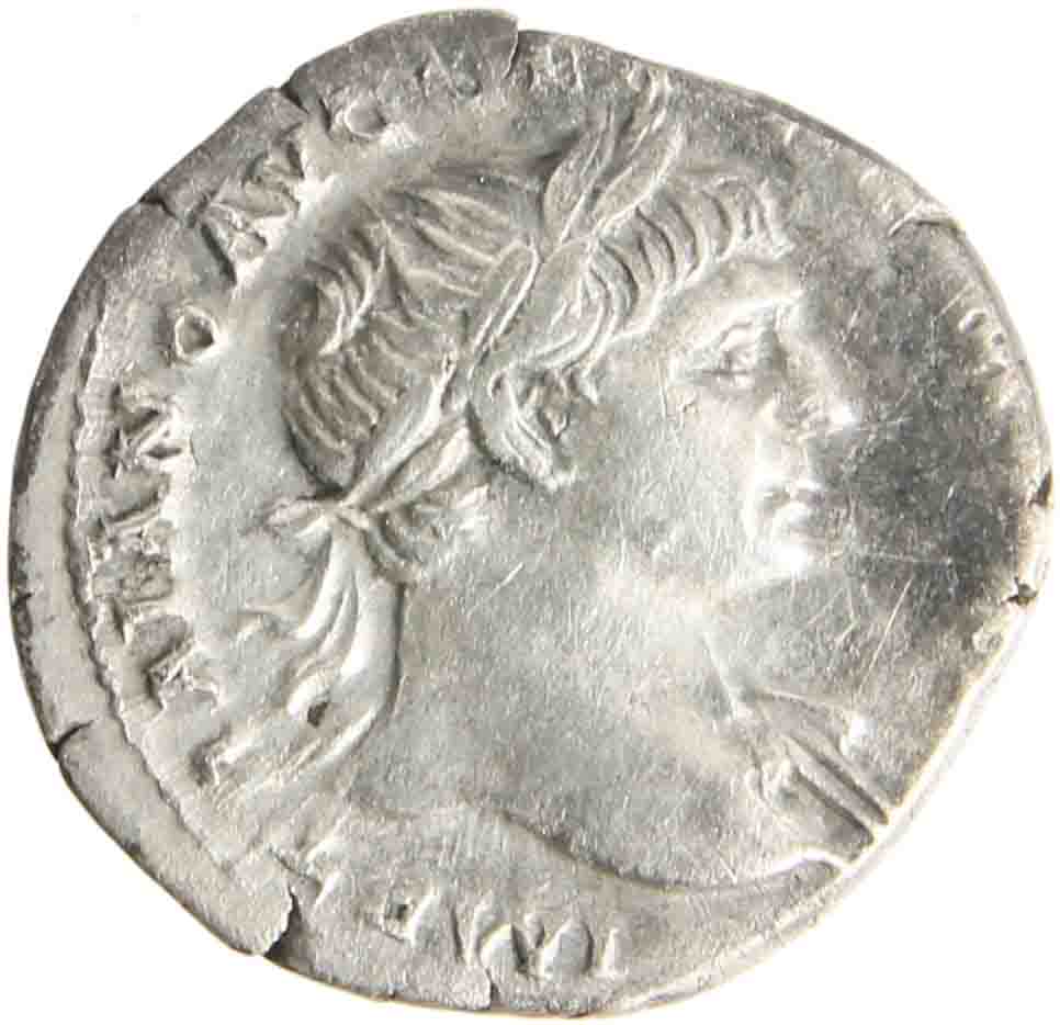 Afbeelding van de voorzijde. denarius. Inventarisnummer:1150159